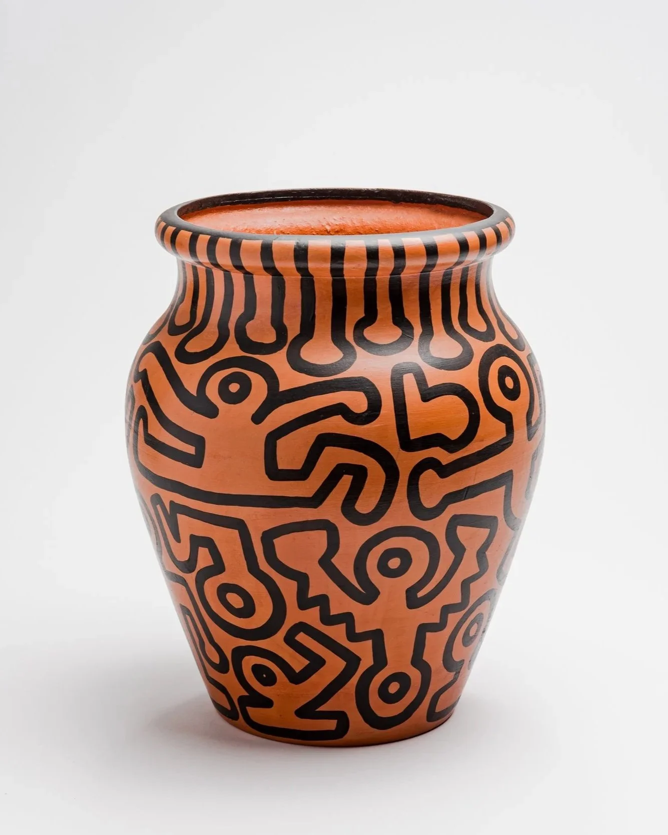 Keith Haring, "Untitled (vase For Monique)," 1989
