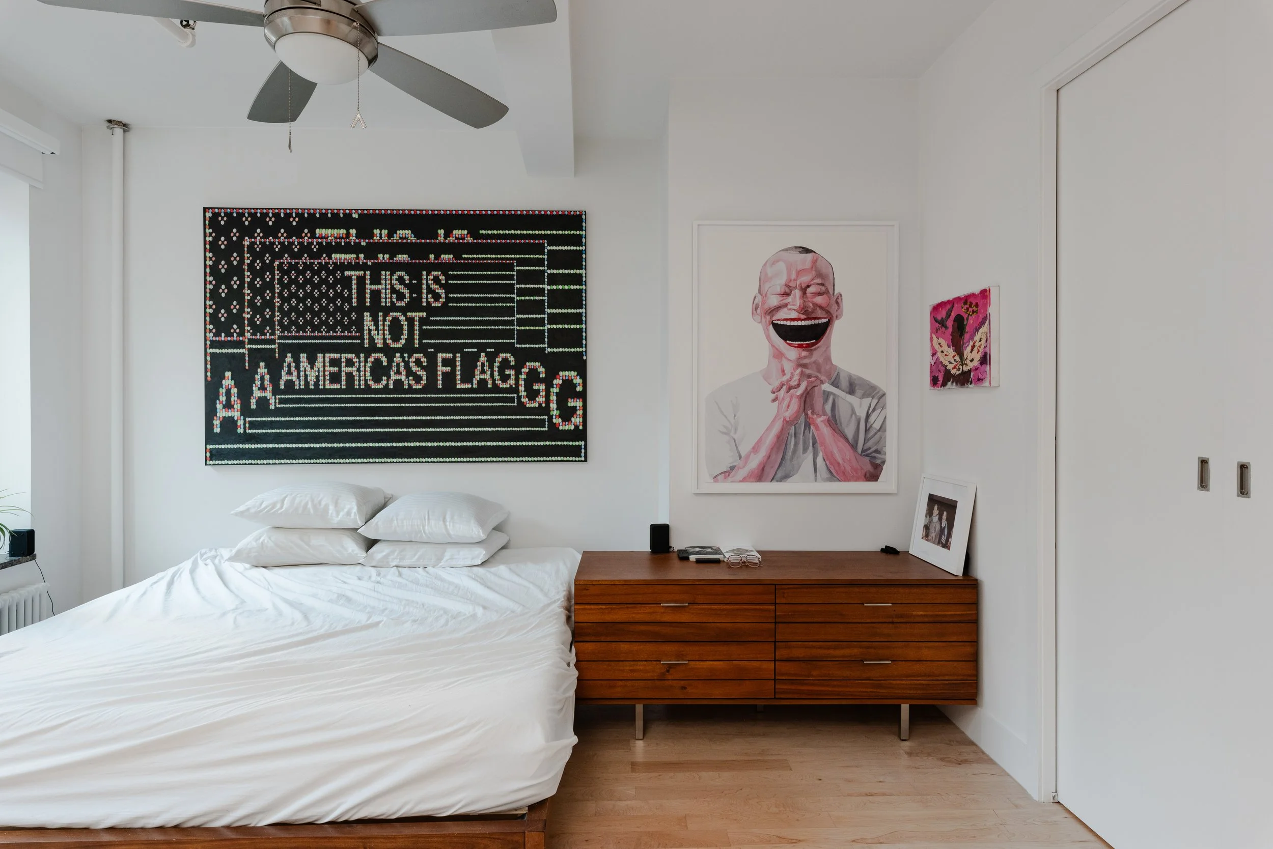 Collector's home interior