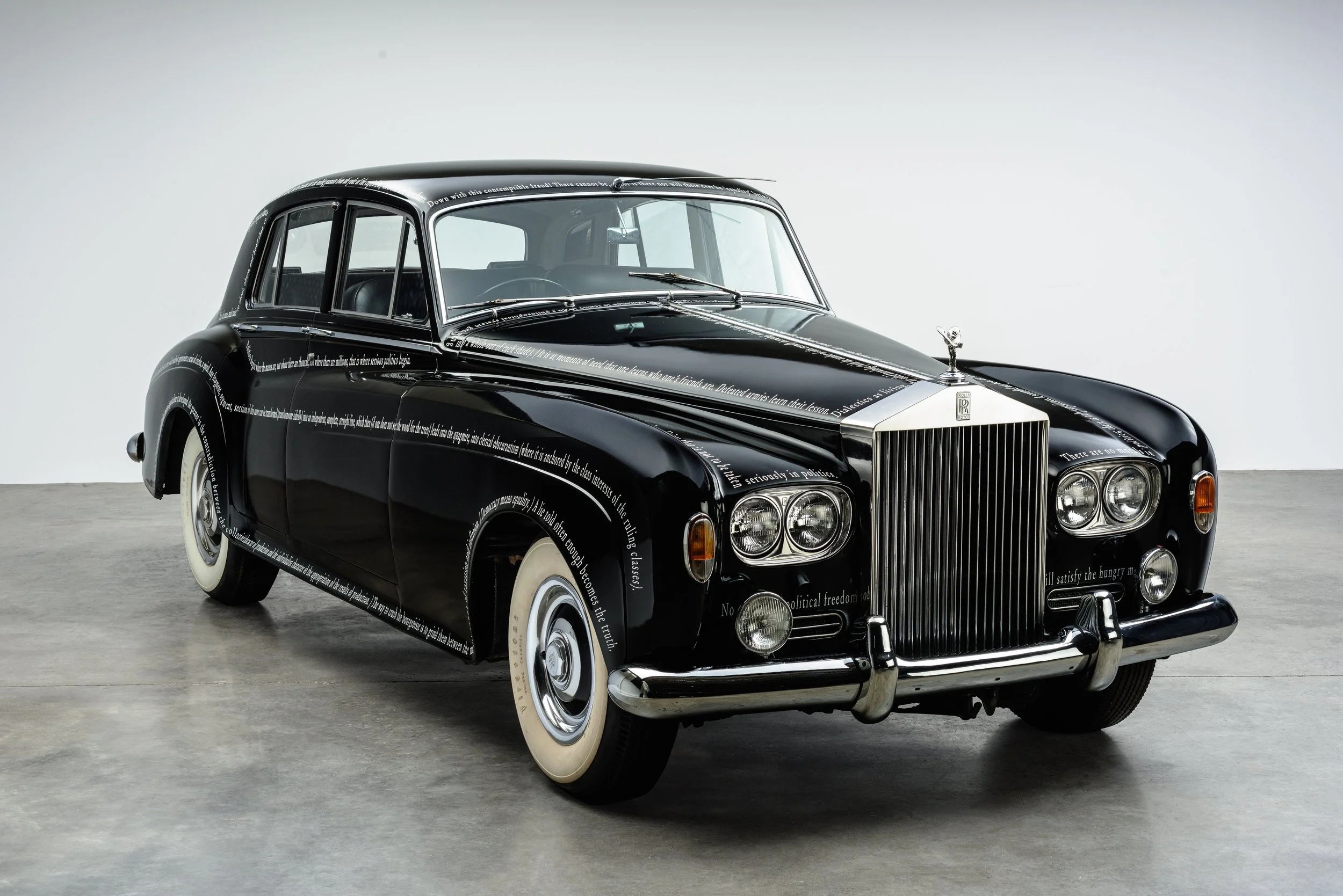 Joseph Kosuth Art Car, 2016