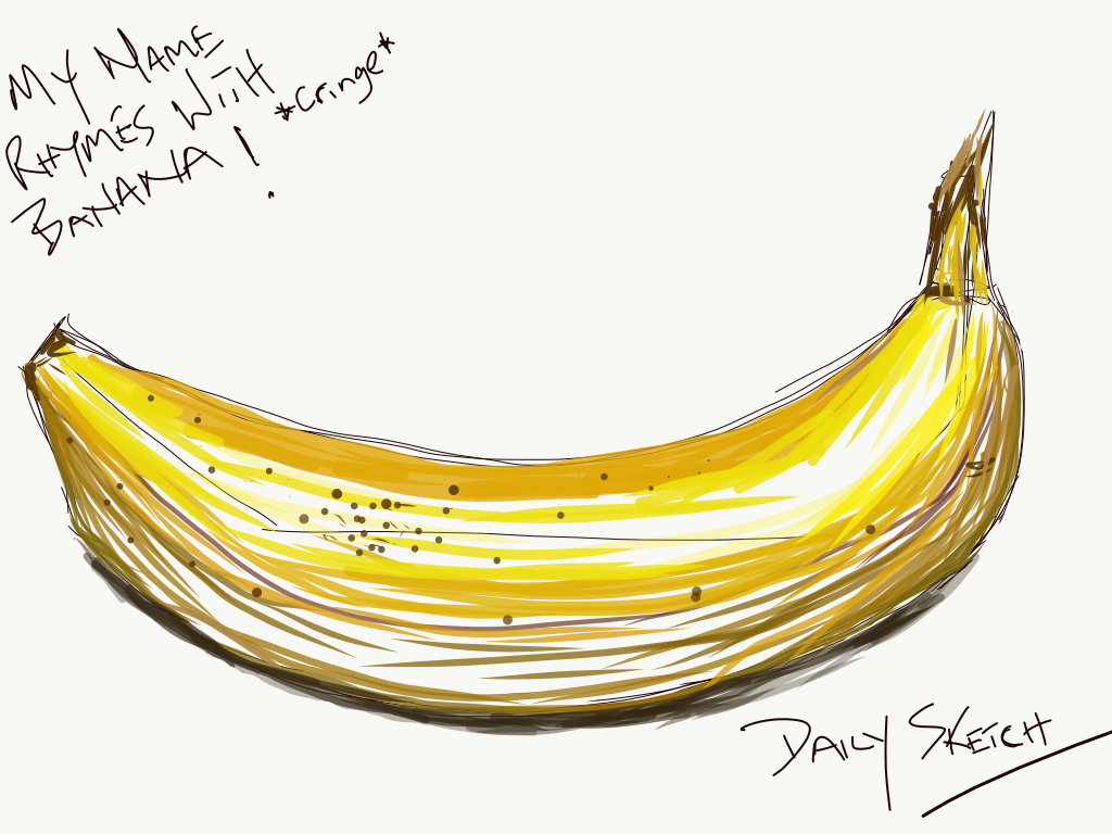 My name rhymes with banana