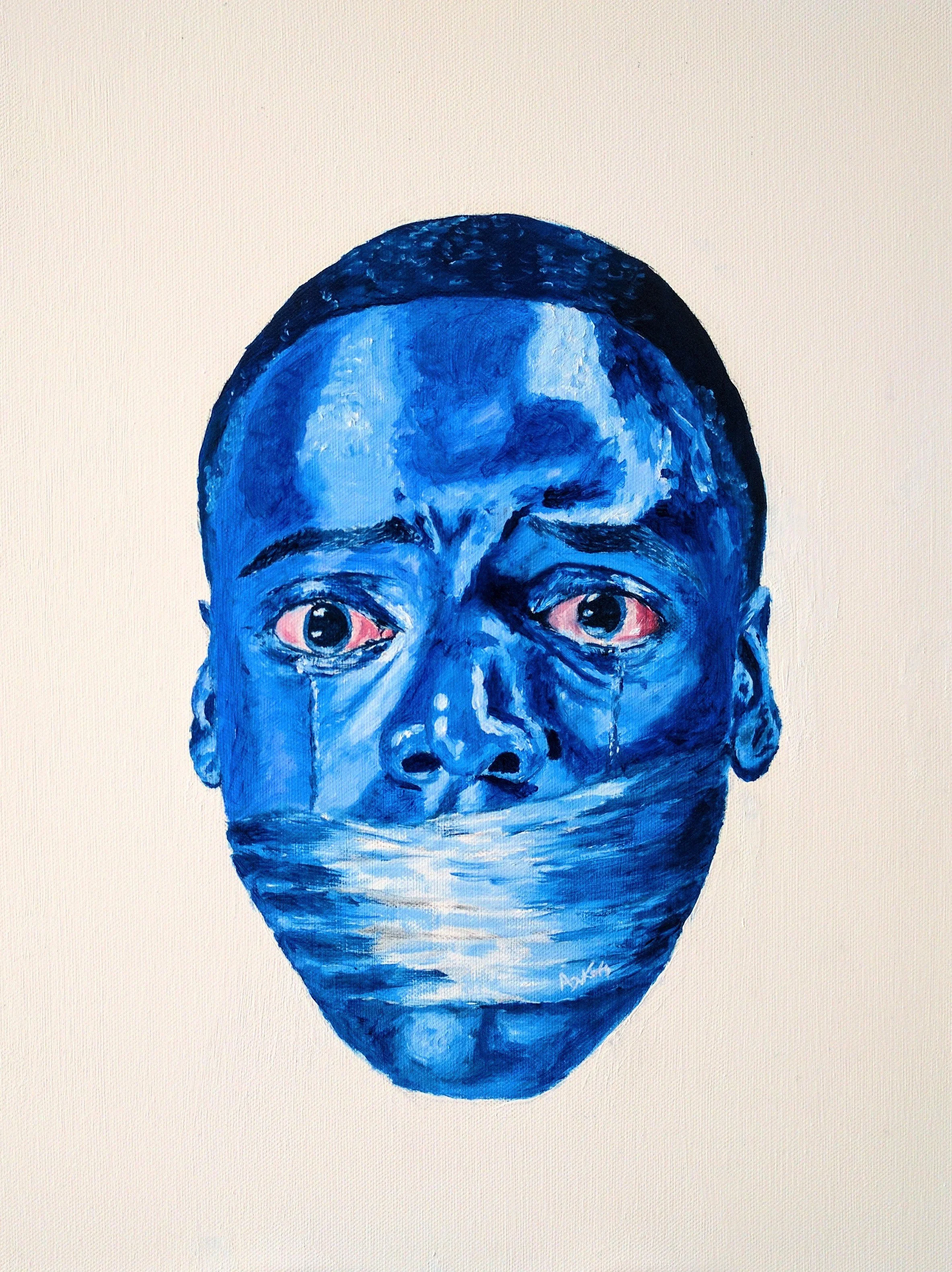 Stay Woke (Daniel Kaluuya-Get Out)
14x18
Oil on Canvas