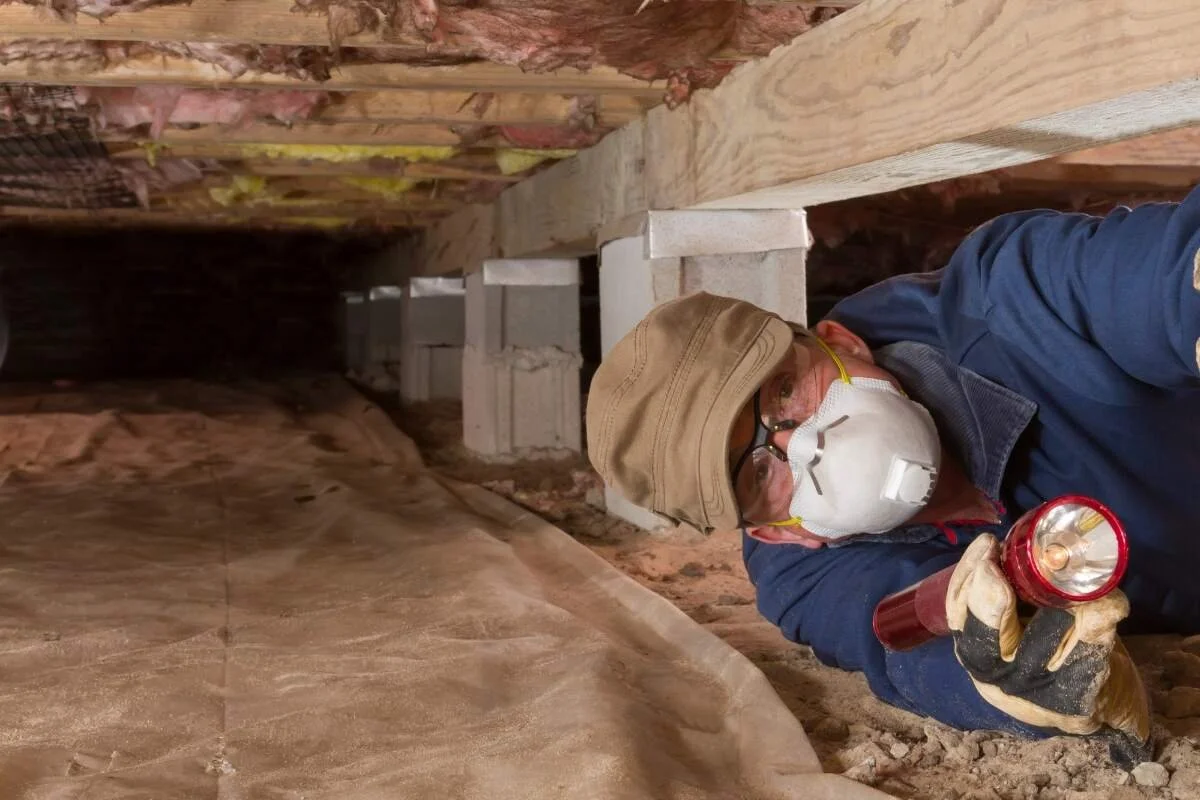 water in crawl space