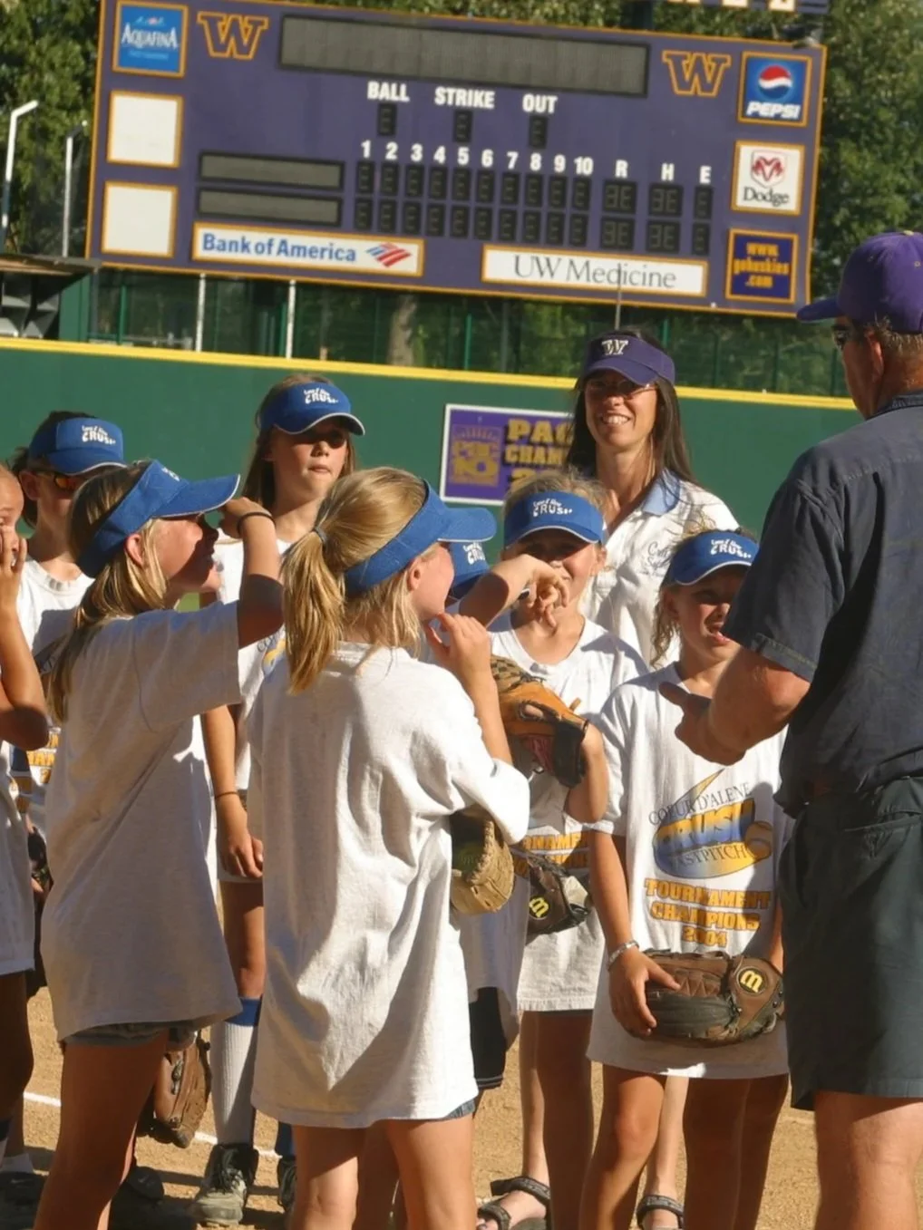 Developing confidence, character and softball skills for young girls through softball