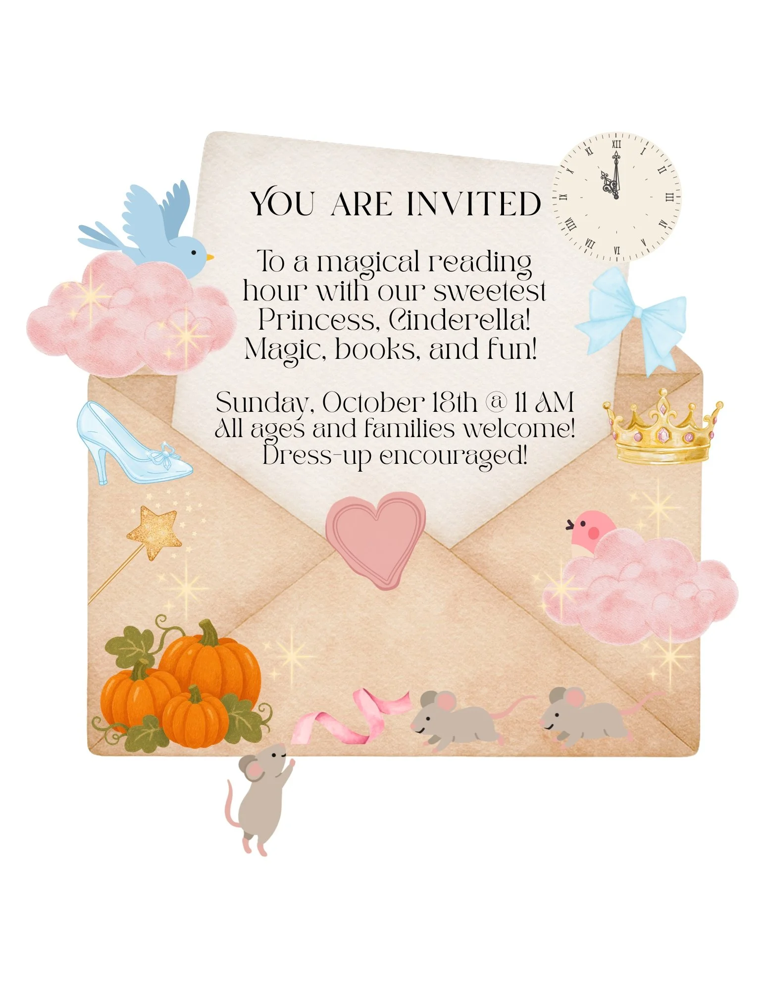 Magical Reading Hour with Cinderella 