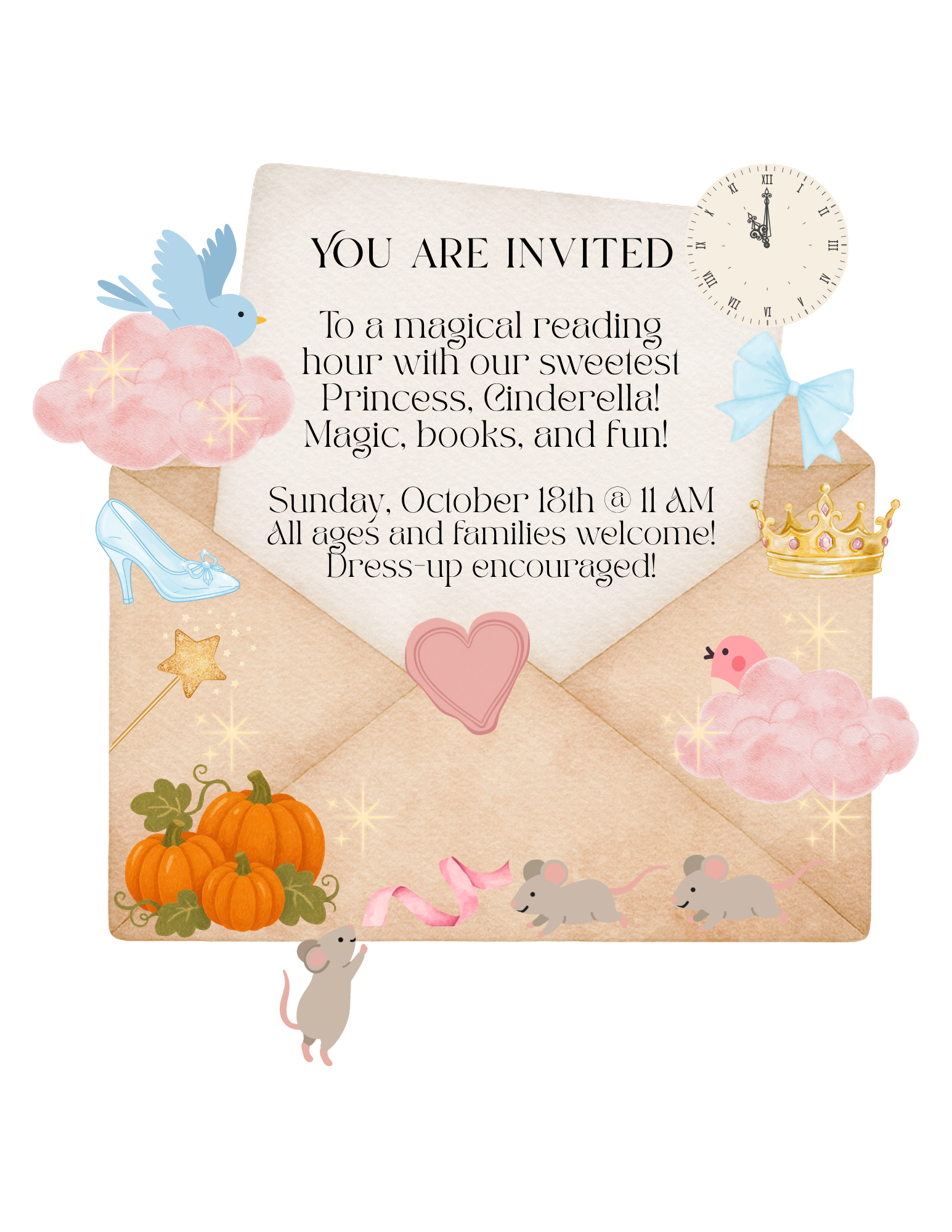 Magical Reading Hour with Cinderella 