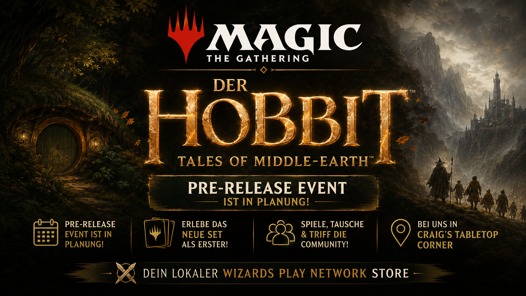 Magic the Gathering: Prerelease Der Hobbit