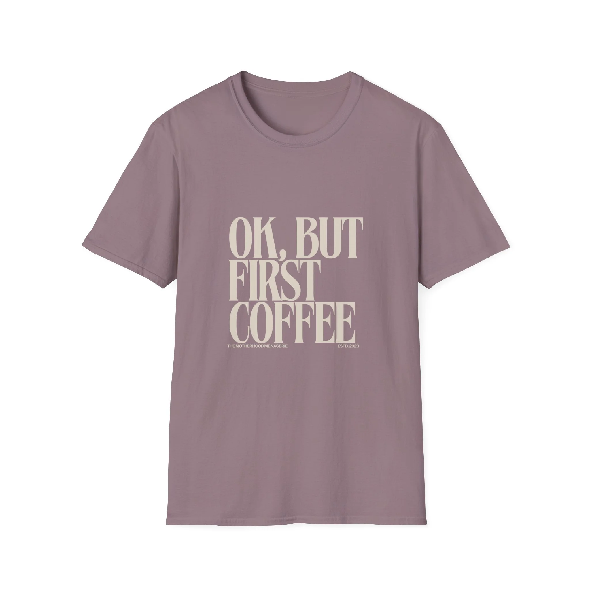 OK, But First Coffee Graphic Tee
