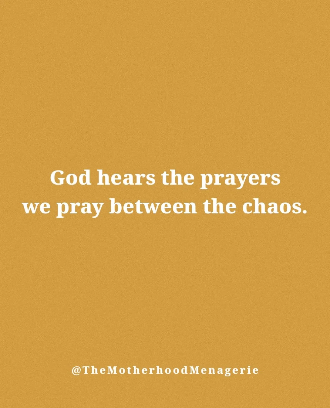 Let&rsquo;s retire the idea that a &ldquo;good Christian mom&rdquo; has it all together before 7am. 😅

Real faith looks like praying over cereal bowls, breaking up fights, and whispering &ldquo;Jesus help me&rdquo; for the tenth time before noon.

A
