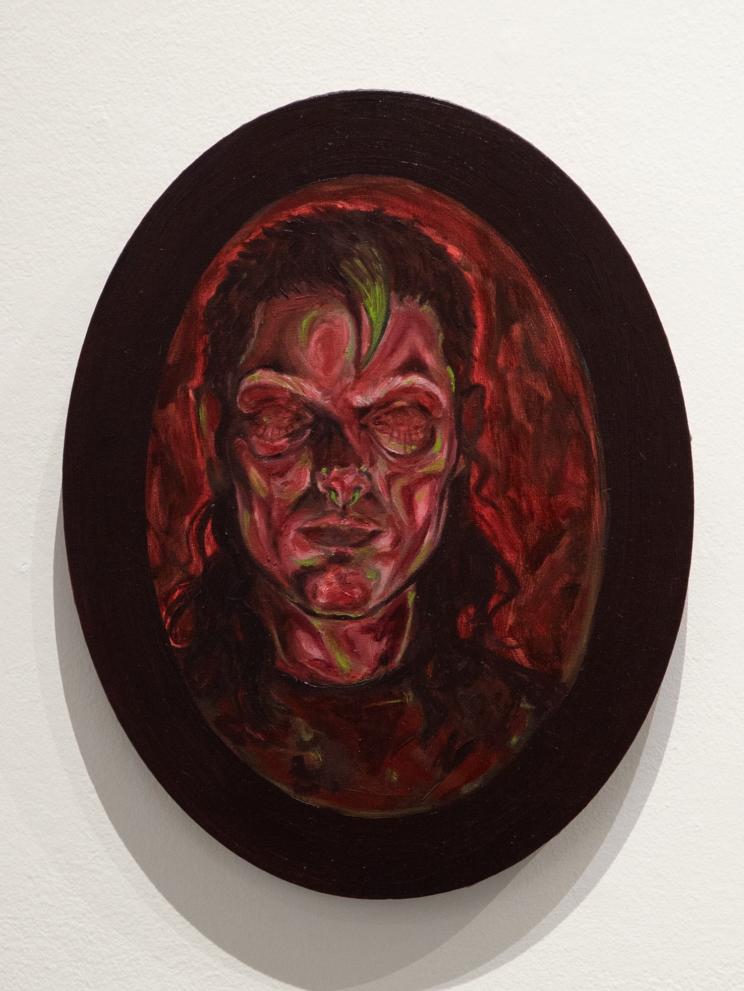 Mirror Study No. 1, Oil on Canvas, 11 x 14in., 2022