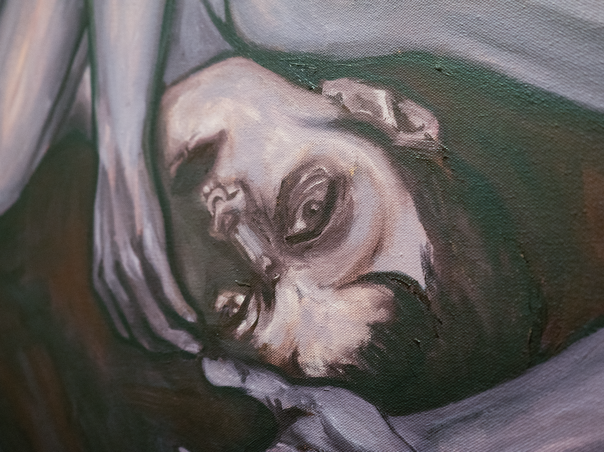 Feeling Myself Drift Away Again, Detail, 2021