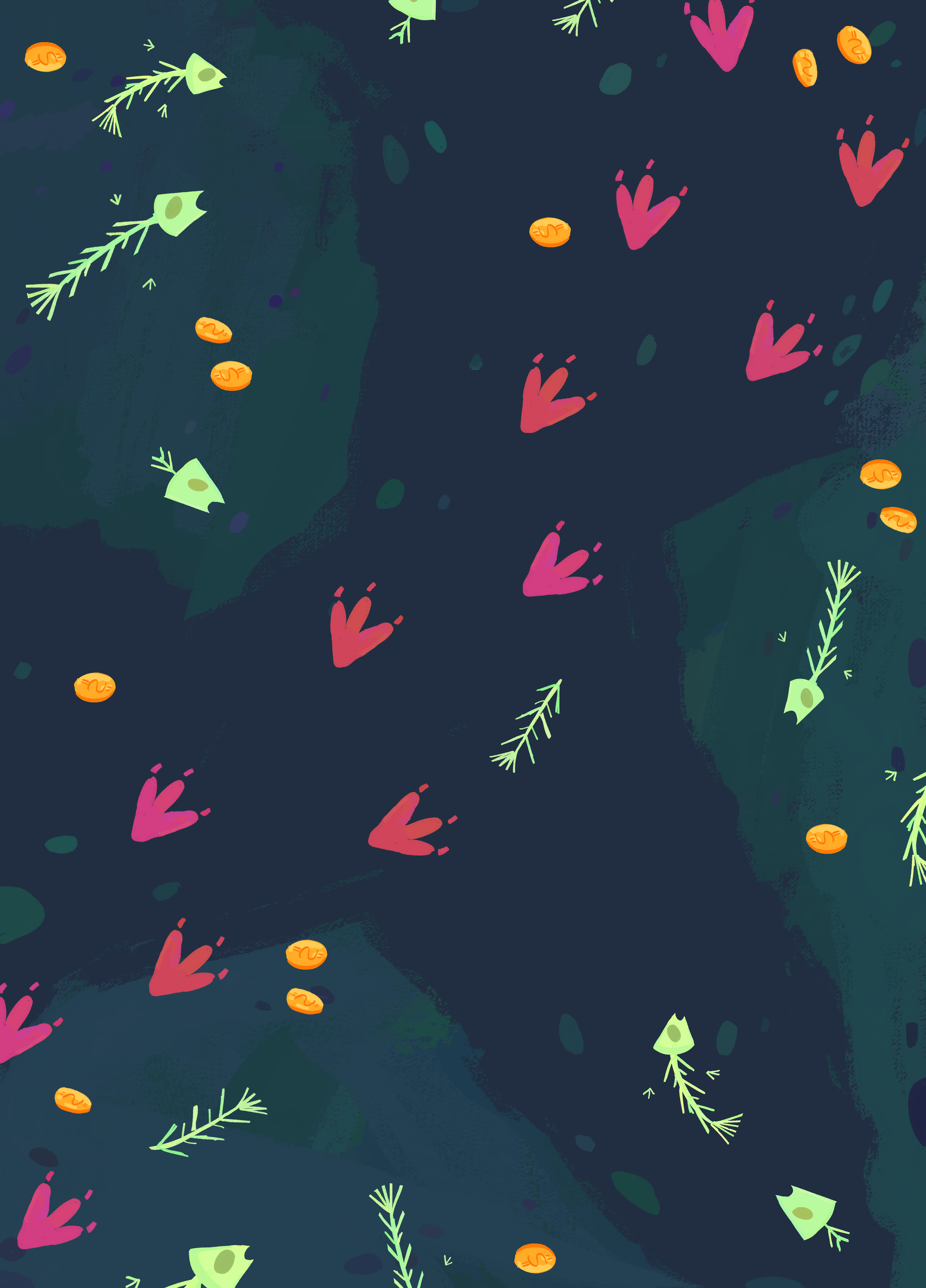 Cat Dragon Trail Sheet Cover