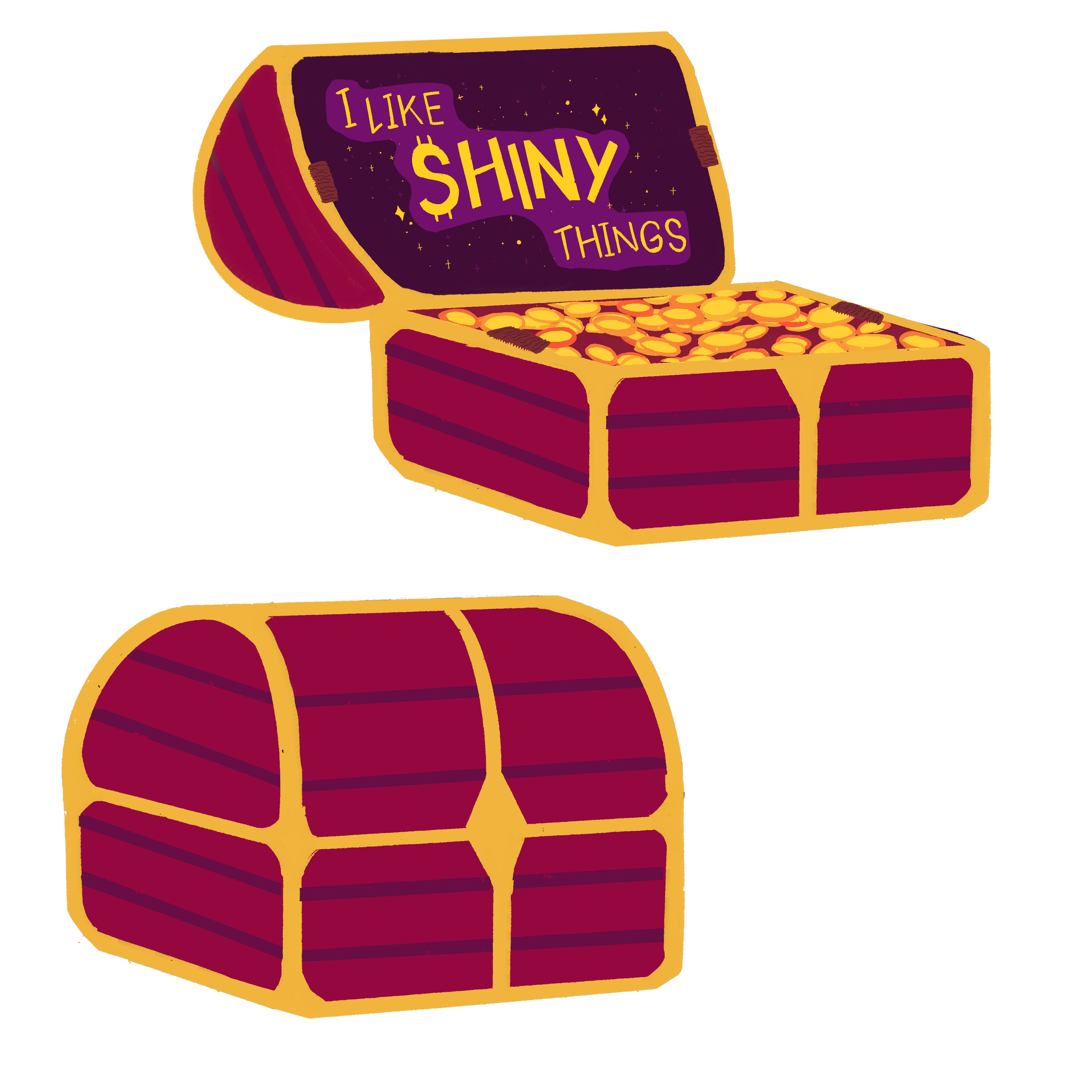 Treasure Chest Pillow Concept 