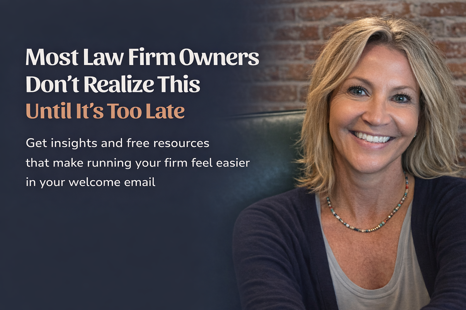 Does Your Law Firm Feel Harder to Run Than it Should?