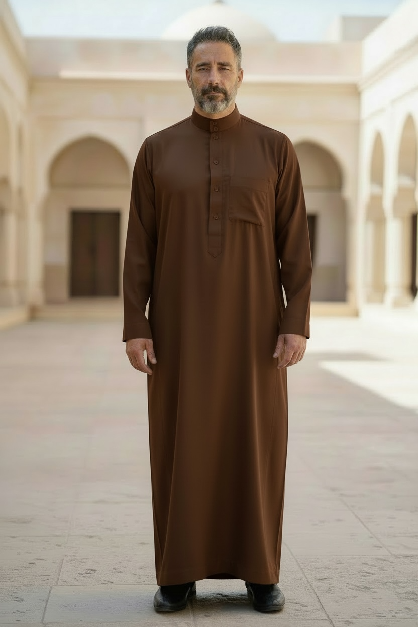 Dark Mocha Thobe