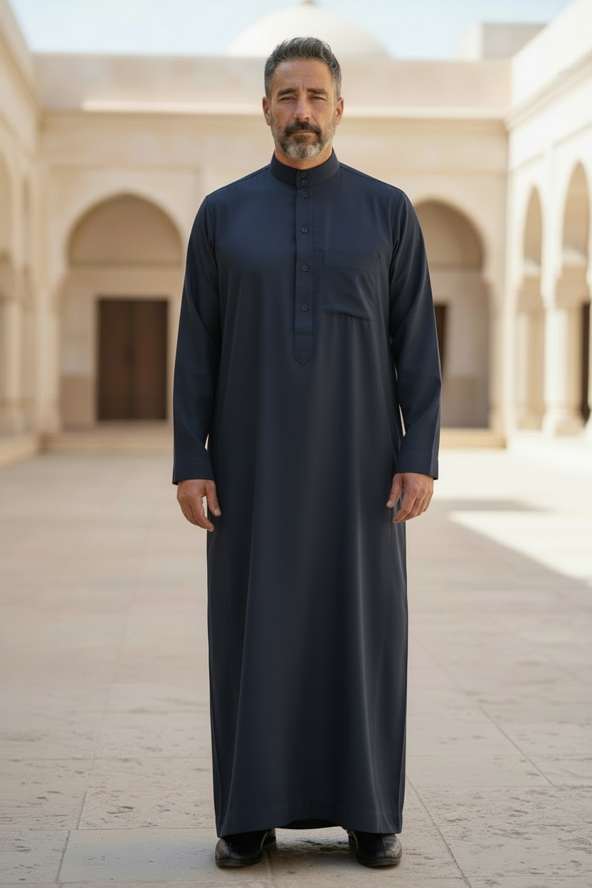 Midnight Navy Thobe