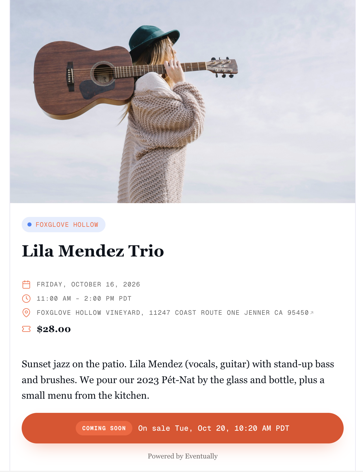 How to run an event pre-sale (and turn your waitlist into new dates)