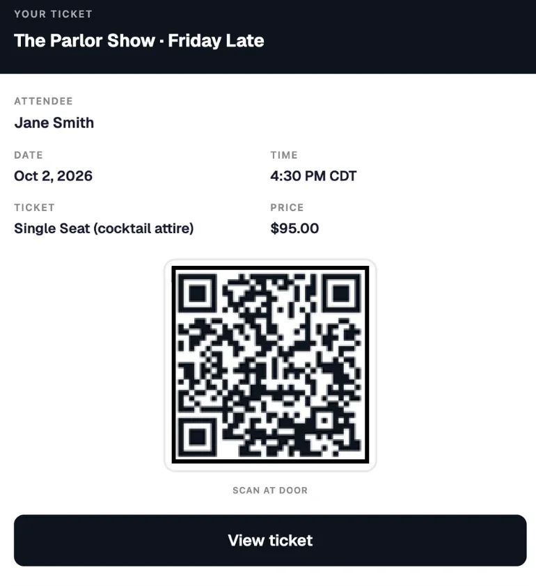 How to check guests in with a QR code