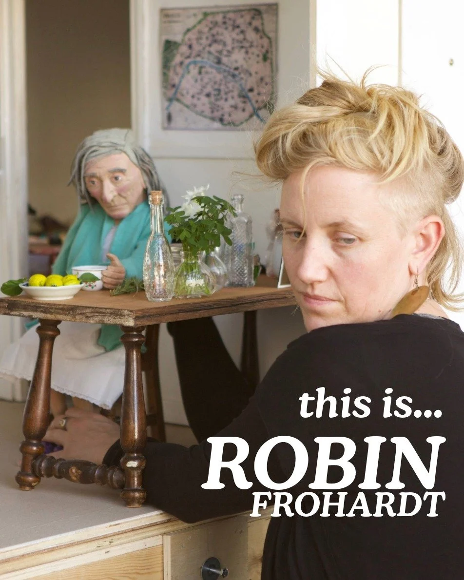 We re going to start profiling all the amazing artists who worked together with us on Yo (Love is a Rebellious Bird) AND the only place to start is with Robin Fohardt. 

Robin is dear friend, an insanely talented artist, puppet maker, playwright, per