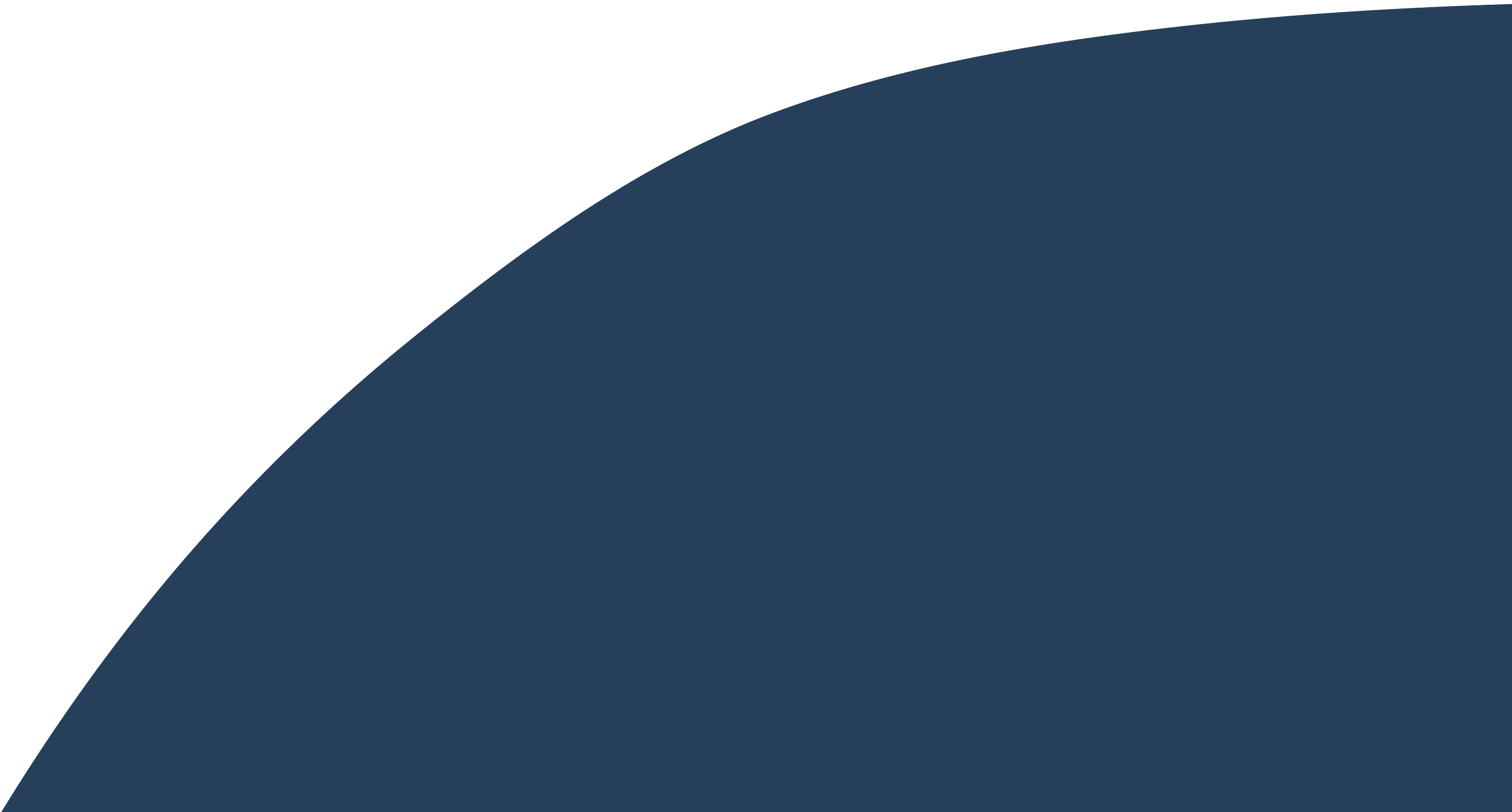 Abstraktes Design mit schwarzen und dunkelblauen geschwungenen Linien.