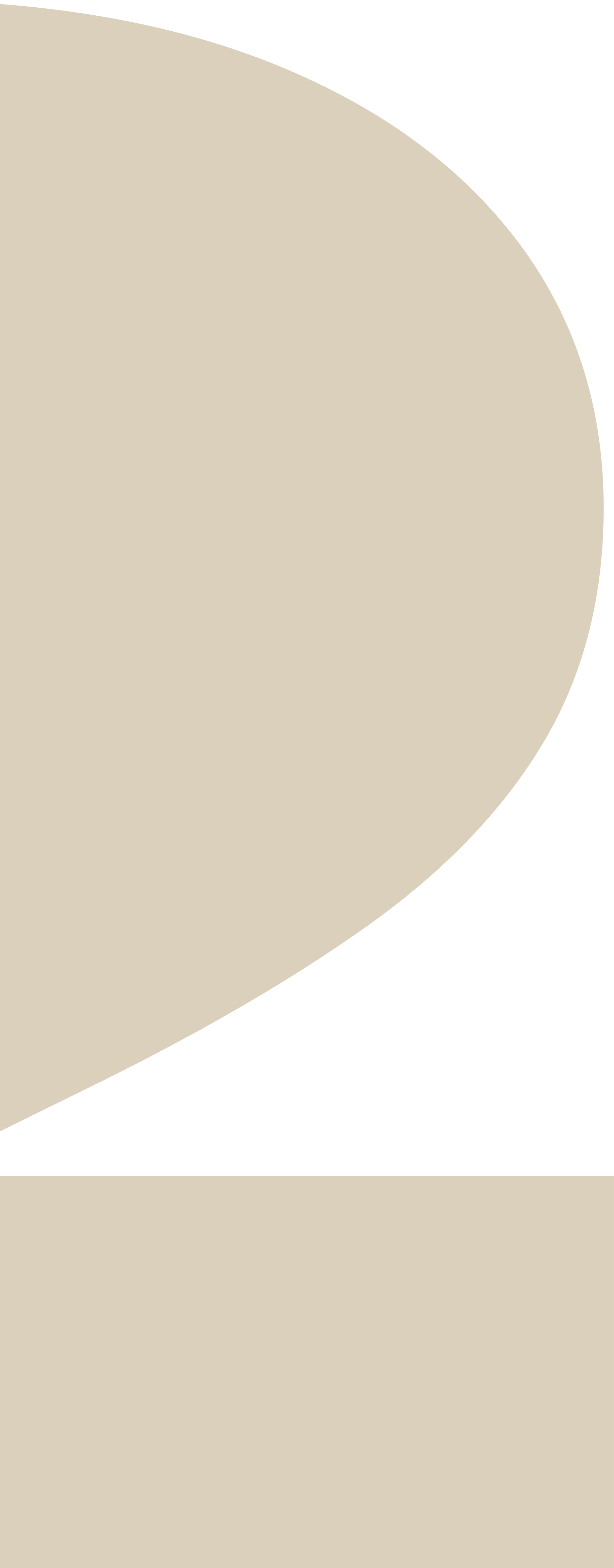 Abstraktes Design mit großen beige und schwarzen Flächen, rechteckiger und runder Form
