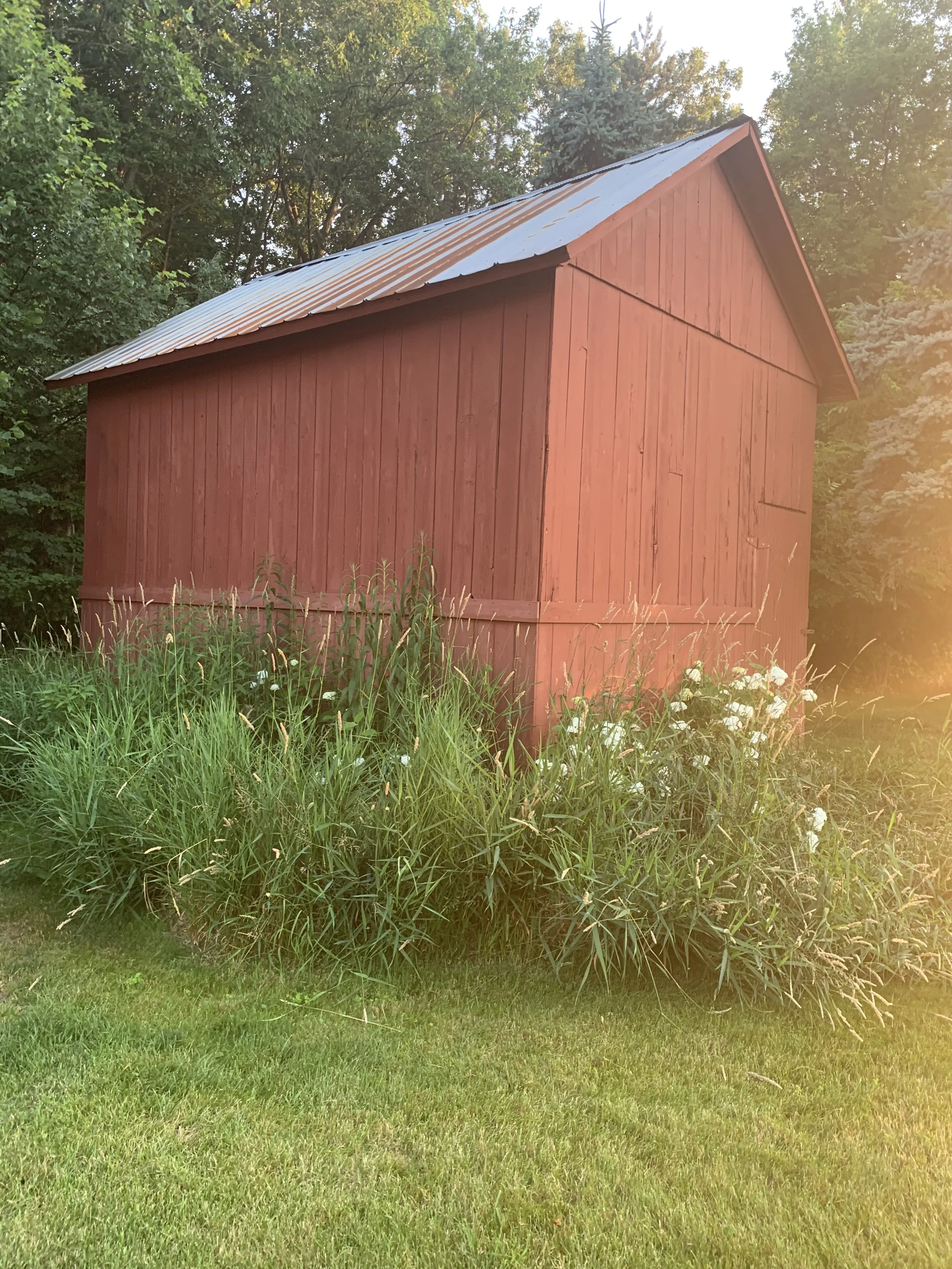 Before: A lonely eighteen eighties granary barn - bare bones, no soul. 