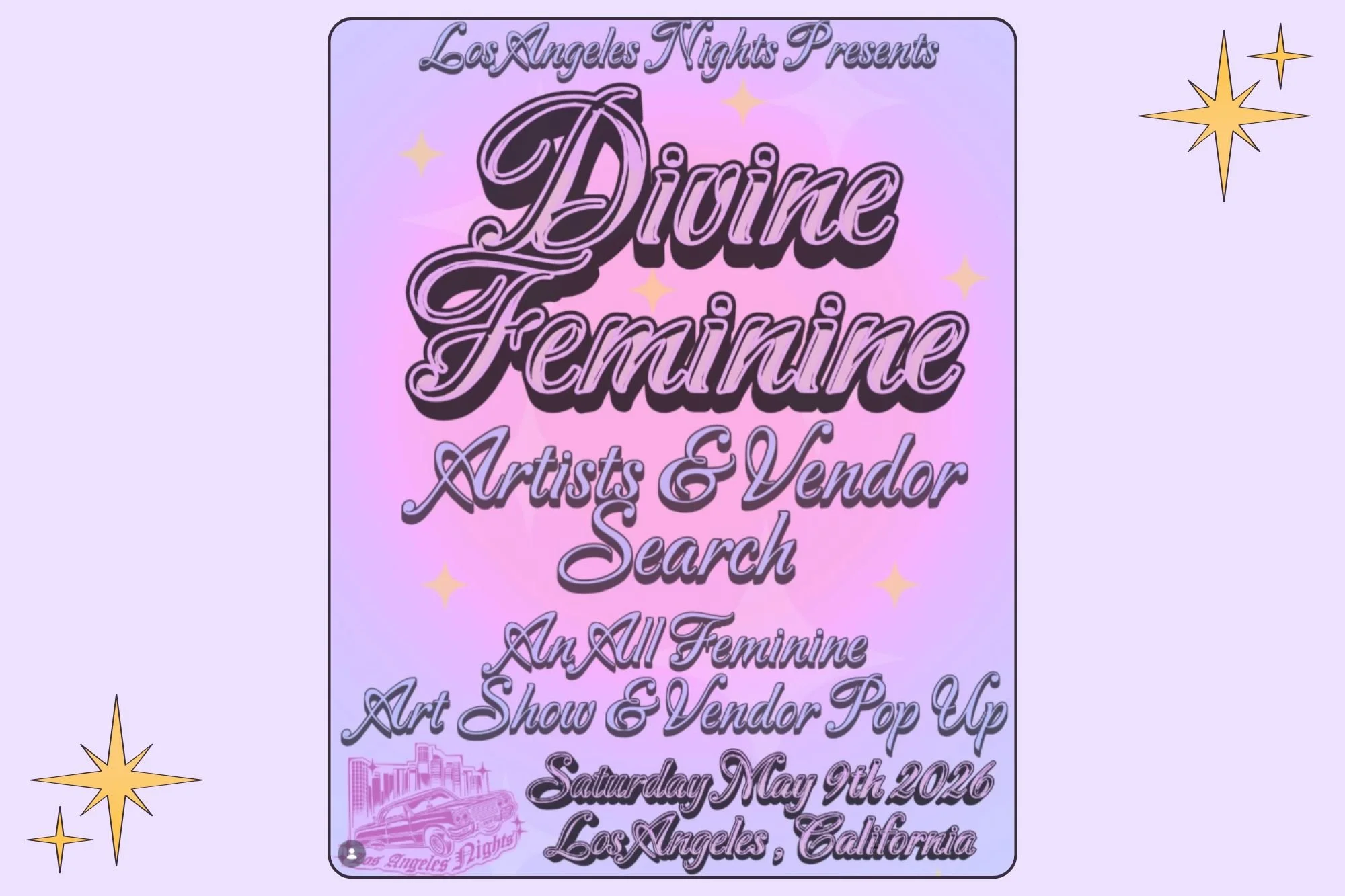 Los Angeles Nights X The Eastside Social 'Divine Feminine'