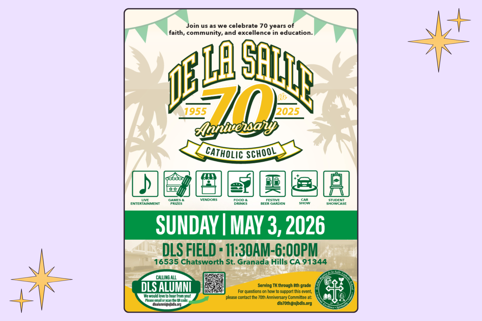 De La Salle’s 70th Anniversary 
