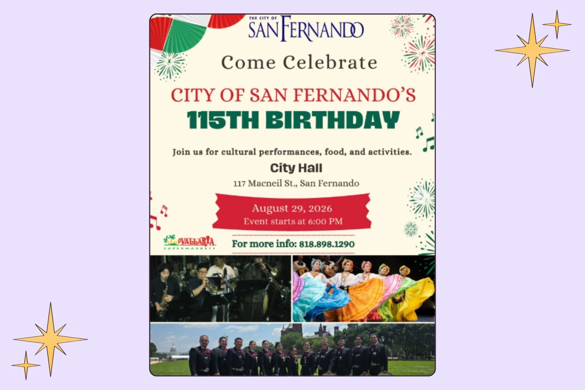 City of San Fernando’s Birthday Celebration