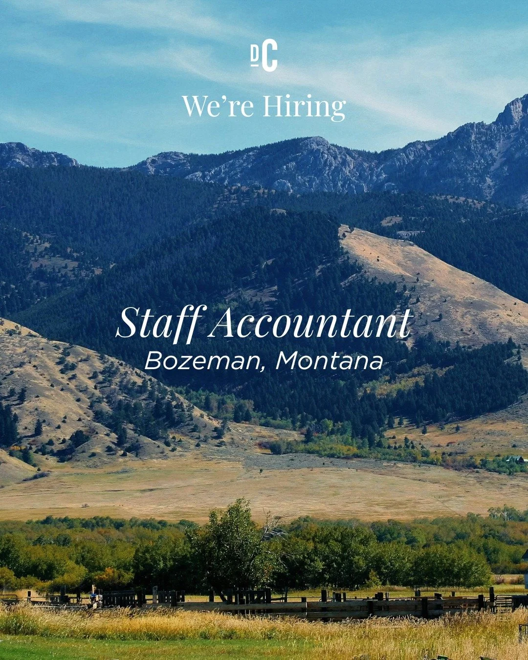 Bozeman is calling! ⛰️

A luxury hotel is seeking a Staff Accountant to support its Finance team with a focus on keeping operations precise, efficient, and running seamlessly behind the scenes.

In this role, you&rsquo;ll:
&bull; Manage Accounts Rece