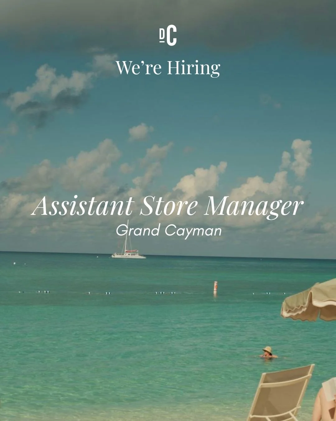 Assistant Store Manager | Cayman Islands

A retail company in the Cayman Islands is hiring an Assistant Store Manager to support daily store operations and help drive sales, service, and profitability.

Key Responsibilities:
&bull; Assist in developi