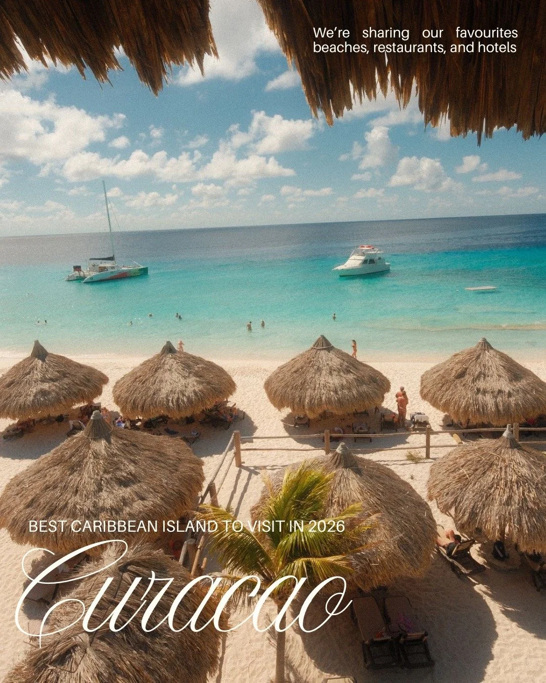 The Caribbean has many gems, but one just claimed the crown. 👑

Cura&ccedil;ao has officially been named the best Caribbean island to visit in 2026 by USA Today's Readers' Choice Awards, and for those in the hospitality industry, this means one thin