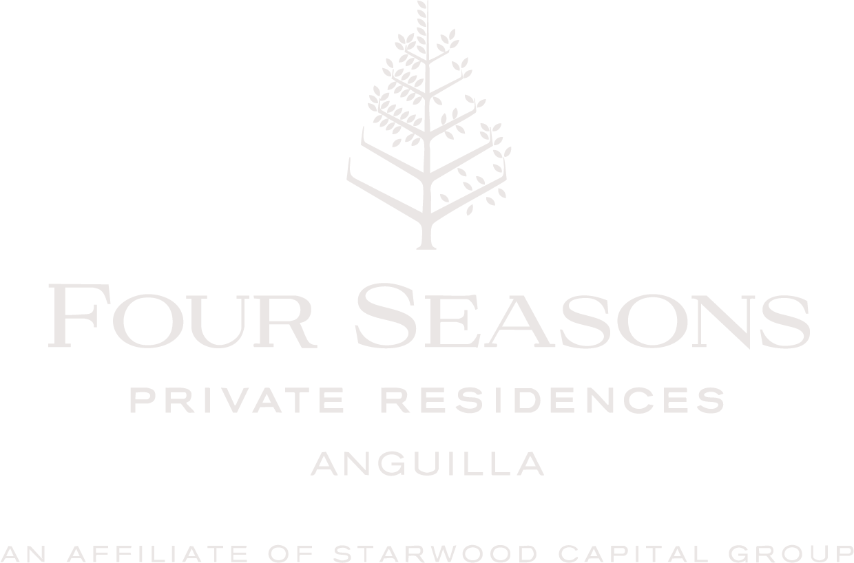 Logo for Four Seasons Private Residences Anguilla.a luxury hospitality brand within the global hotel industry served by DC Global Talent.