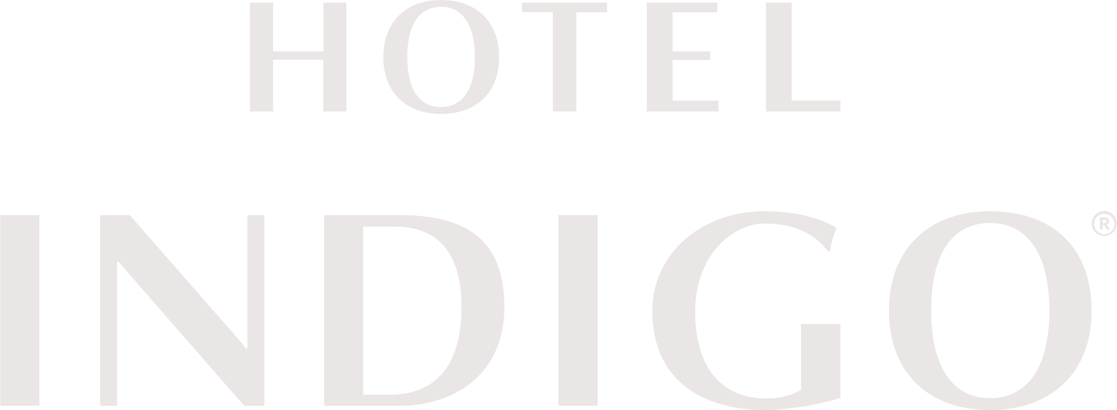 The logo of Hotel Indigo. a luxury hospitality brand within the global hotel industry served by DC Global Talent.