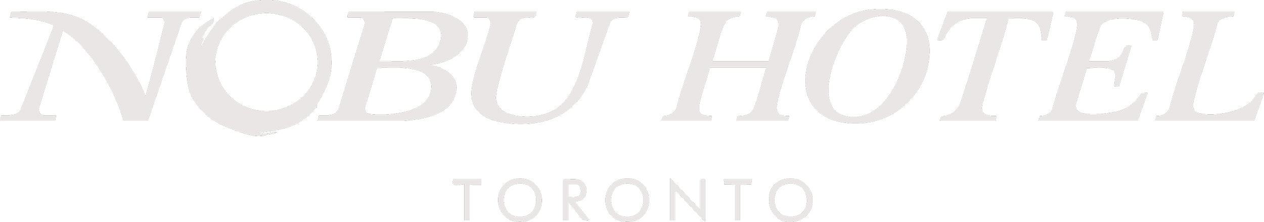 Logo for Nobu Hotel Toronto. a luxury hospitality brand within the global hotel industry served by DC Global Talent.