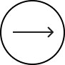 Black arrow pointing to the right on a plain white background