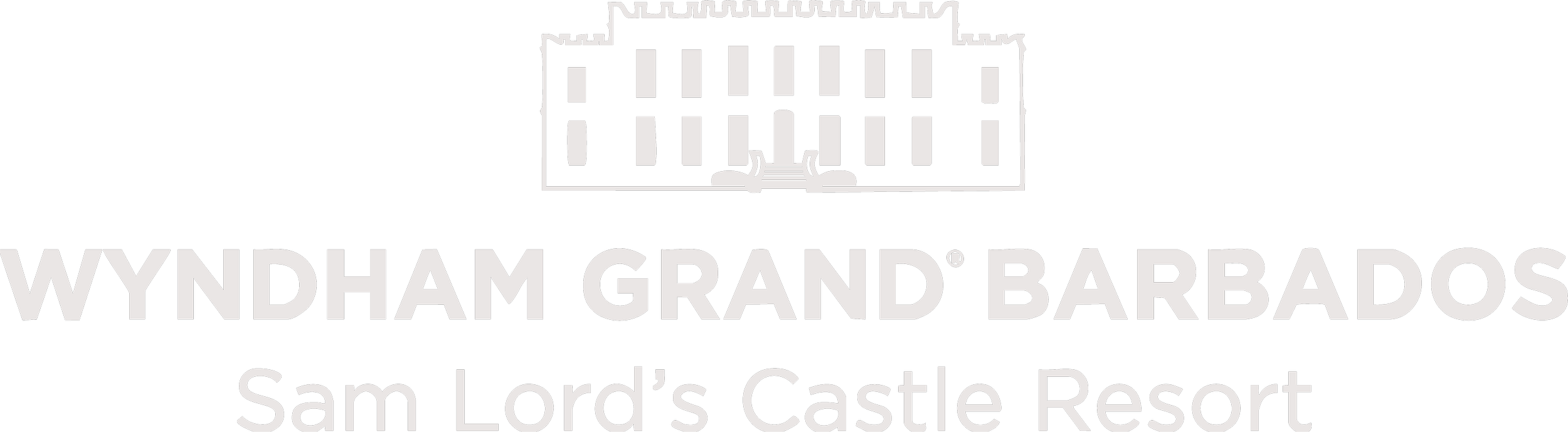 Logo of Wyndham Grand Barbados Sam Lord's Castle Resort. a luxury hospitality brand within the global hotel industry served by DC Global Talent.