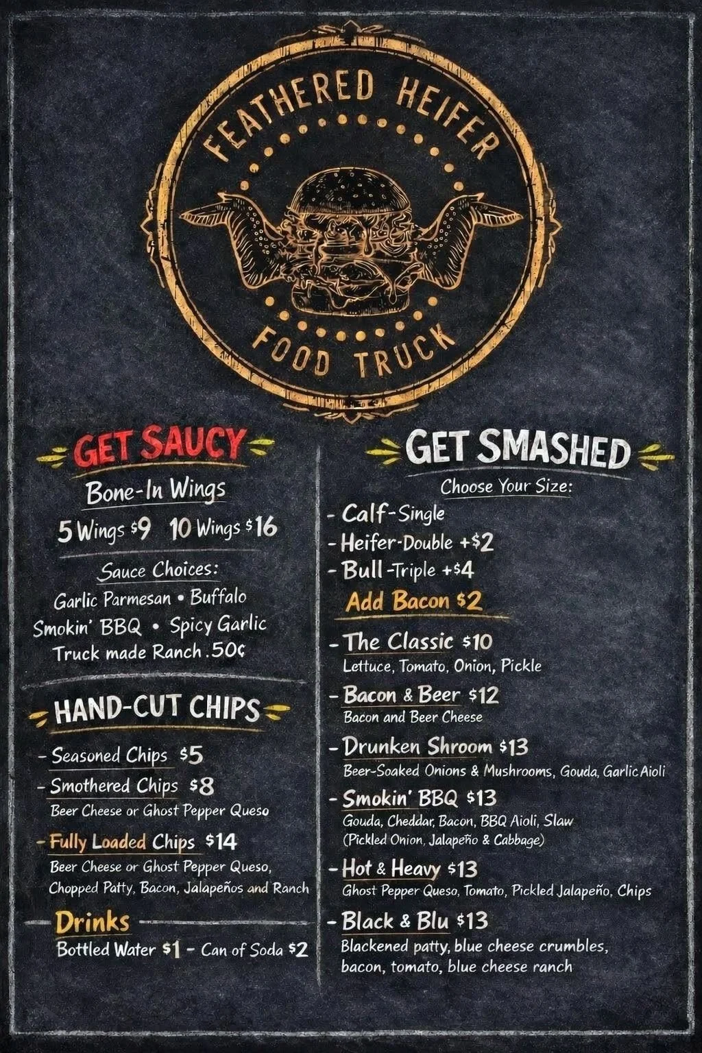 Food Truck:  Feathered Heifer