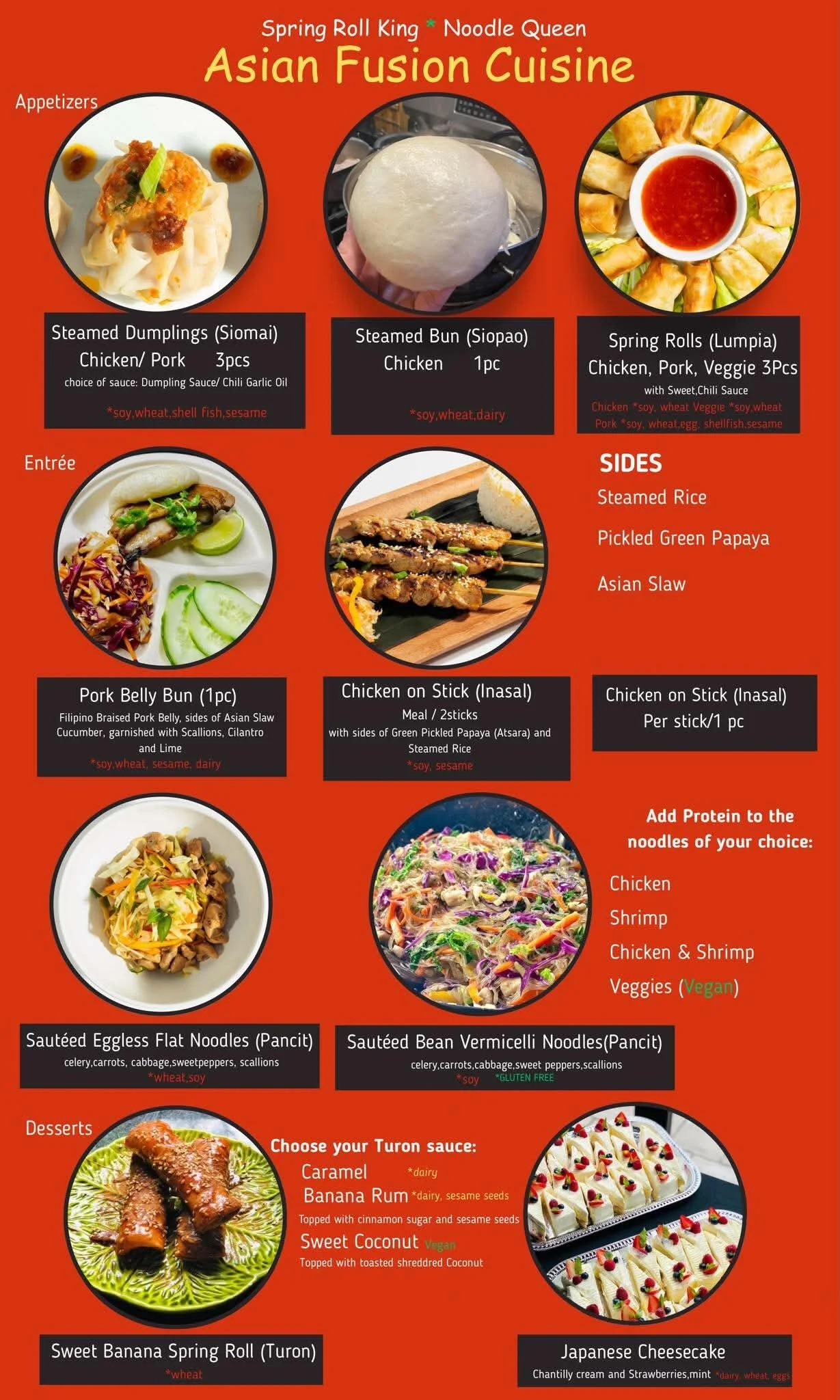 FOOD TRUCK:  Asian Fusion Grill