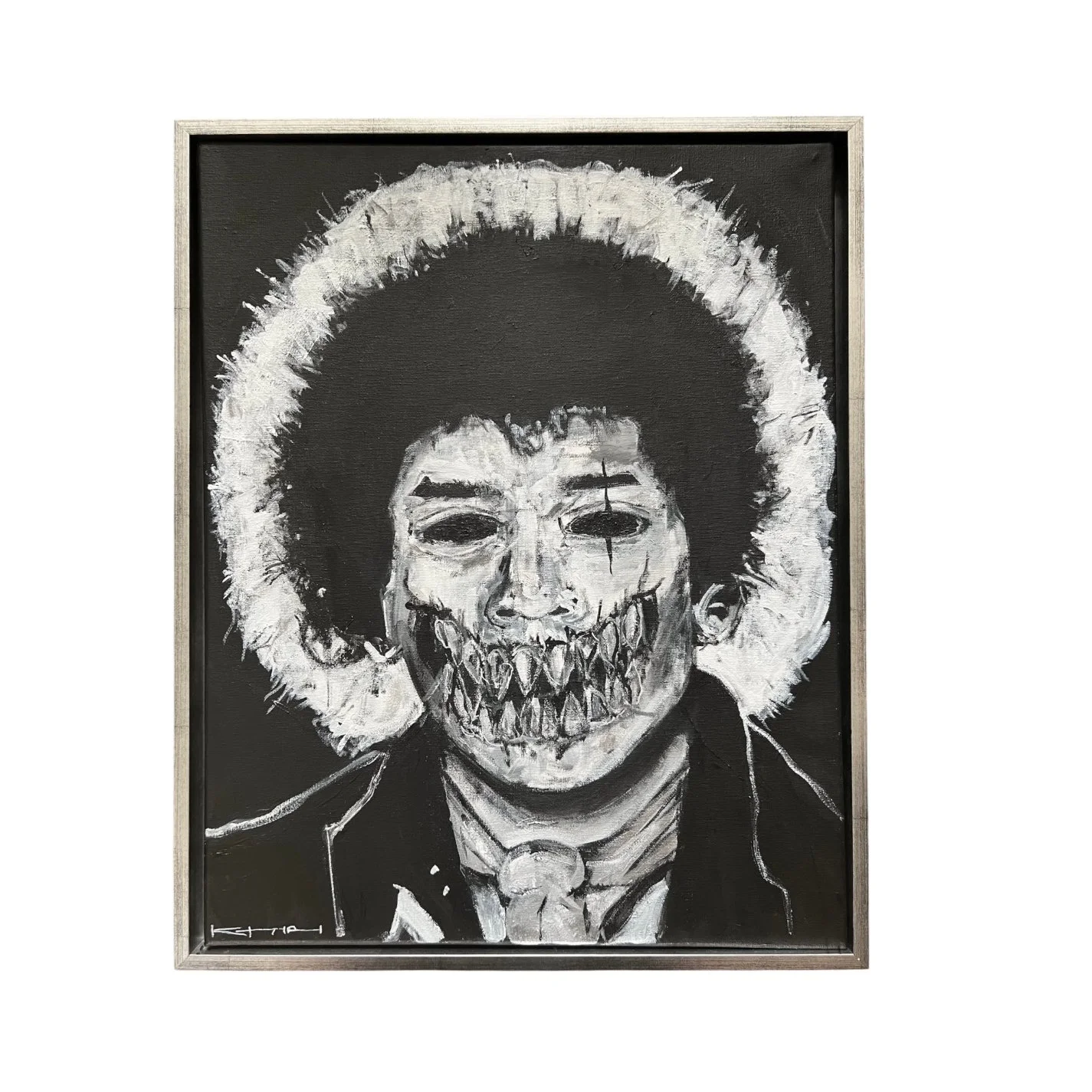 HENDRIXSTA, 2026 - MIXED MEDIA ON CANVAS / 42.9 x 59 cm