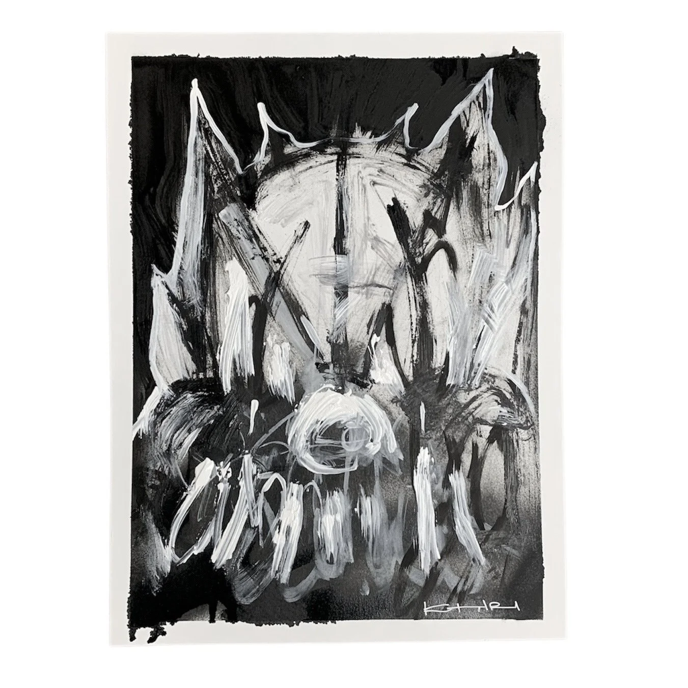 UNTITLED, 2026 - MIXED MEDIA ON PAPER / 21 x 29.7 cm