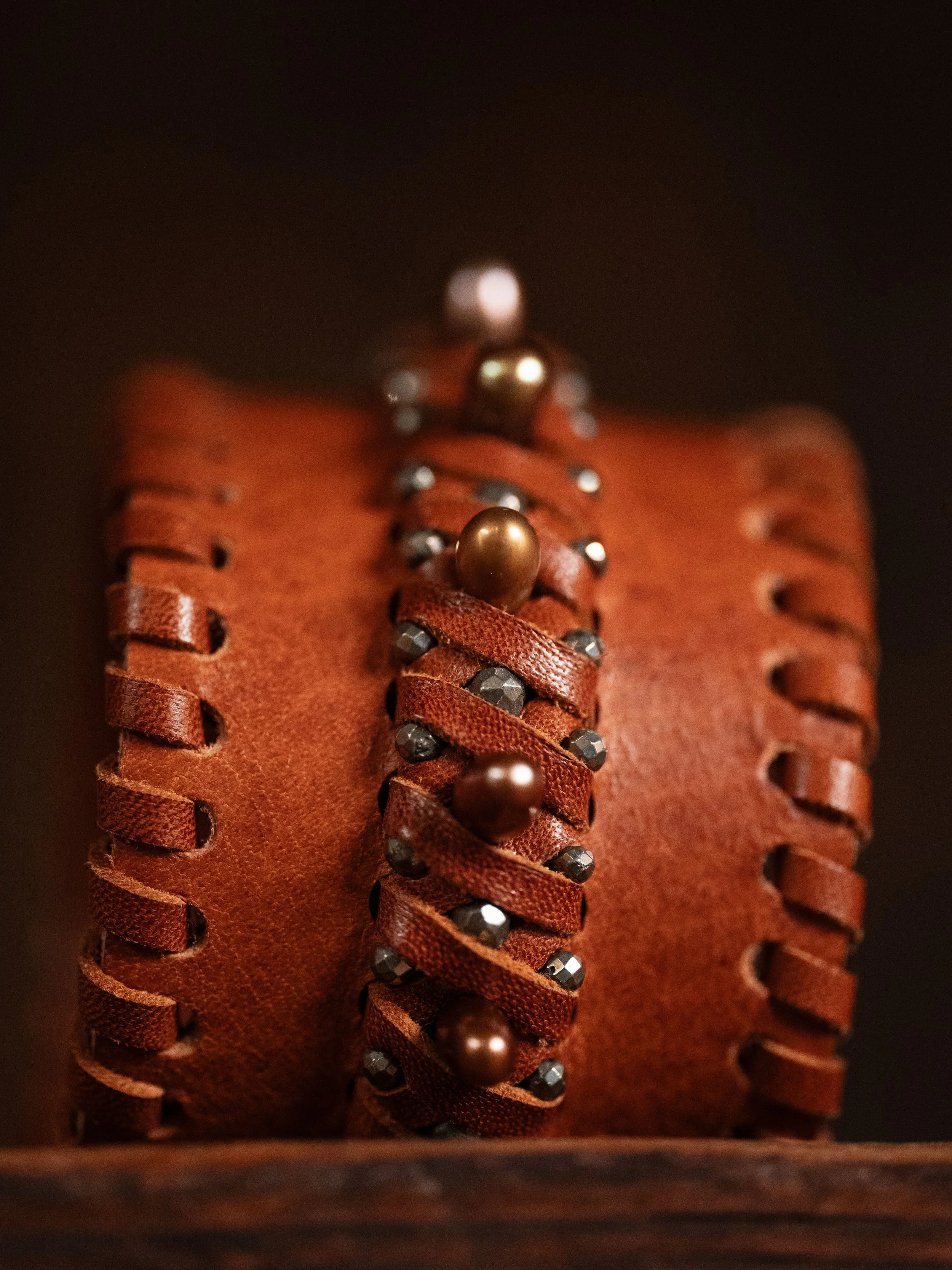 Tryptych VII Brown Pearl Medium Braid Detail.jpg