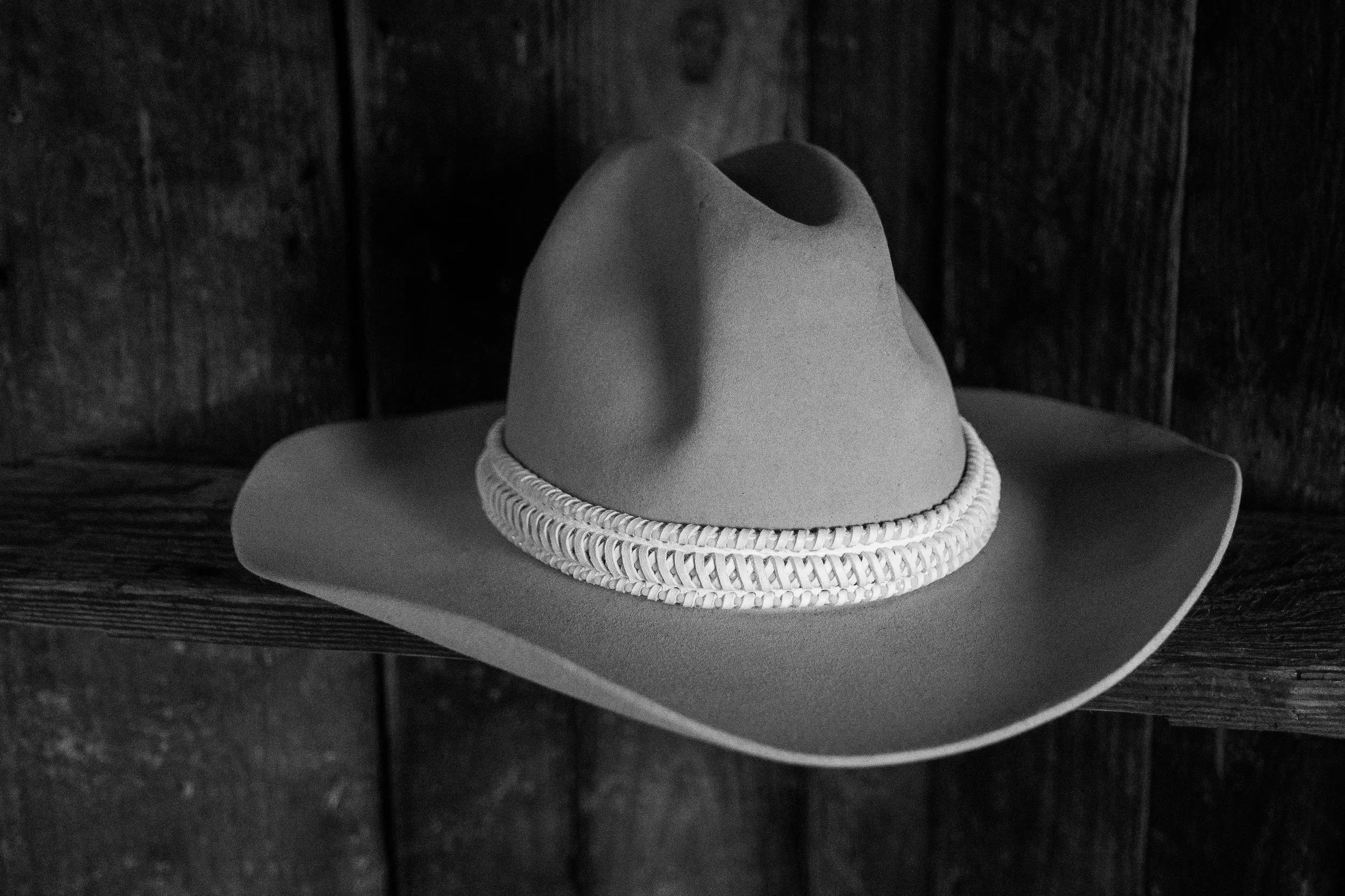 Showcasing our signature House of Arella braid on a hatband.