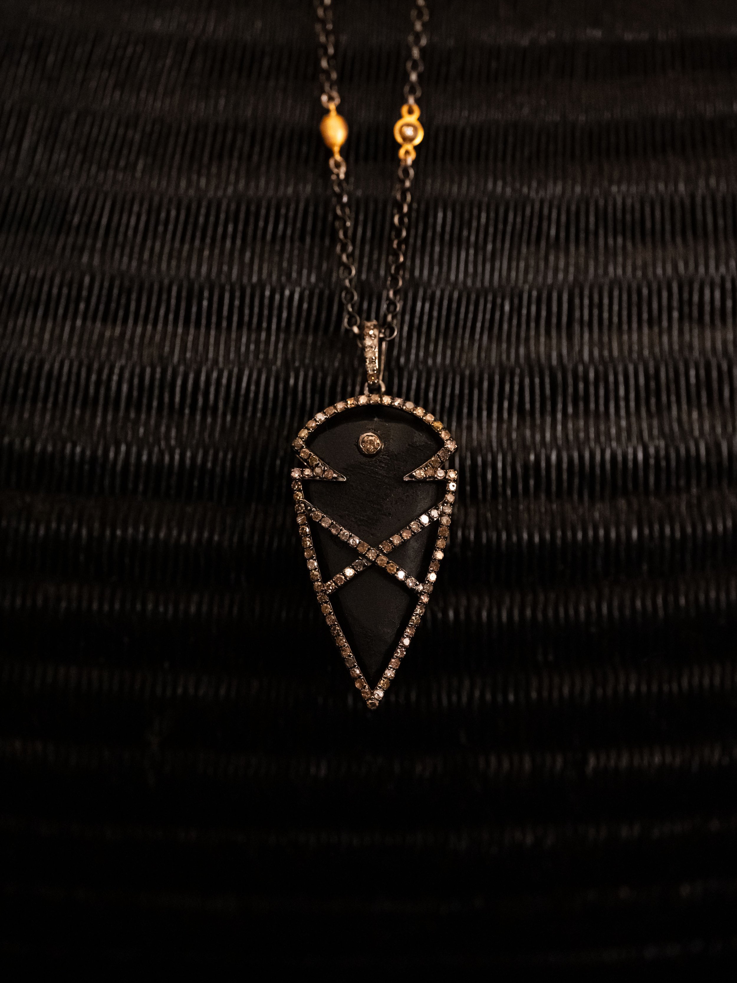 New Luxana Small Obsidian Champagne  Diamoind.jpg