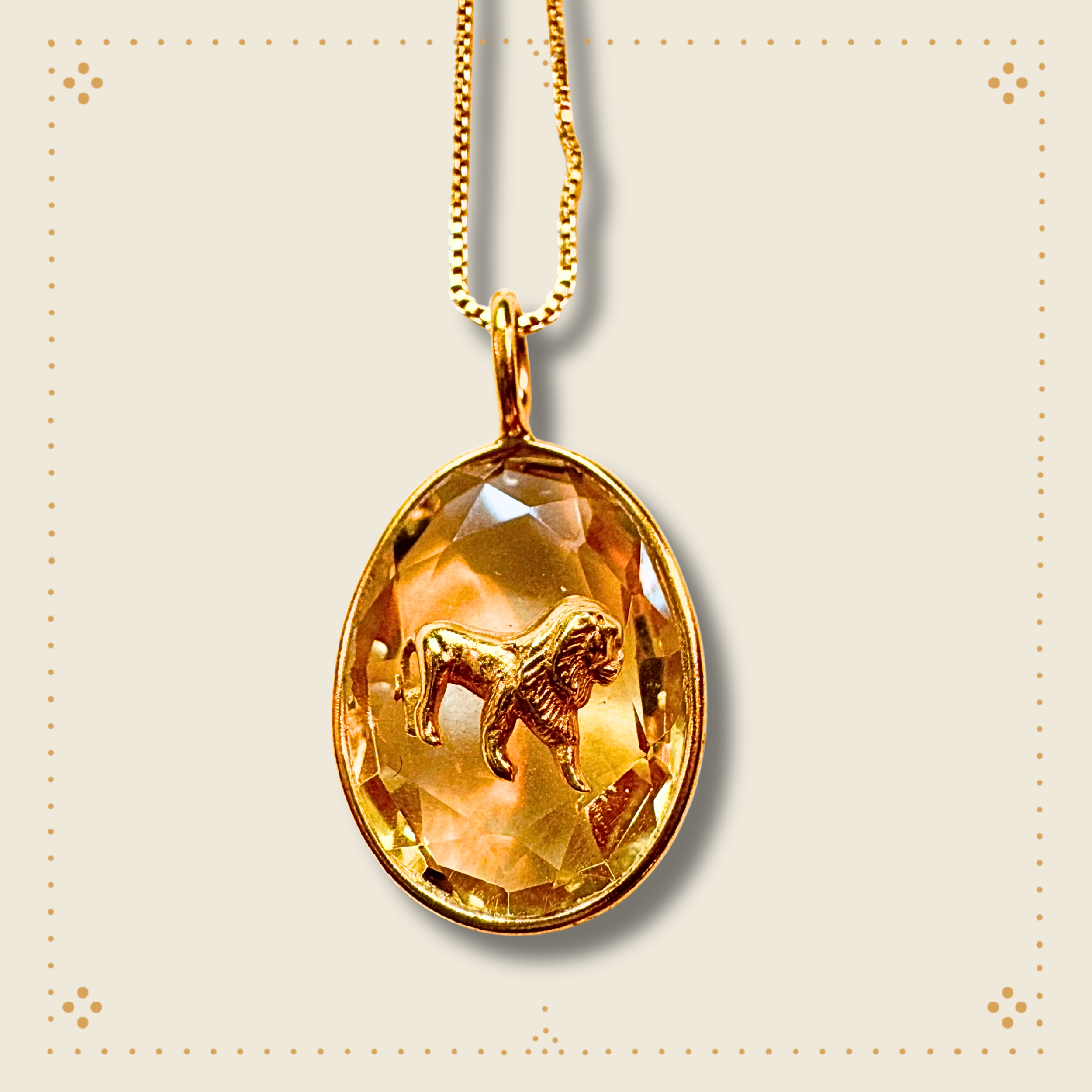 wilder citrine lion Sally Dudmesh.png