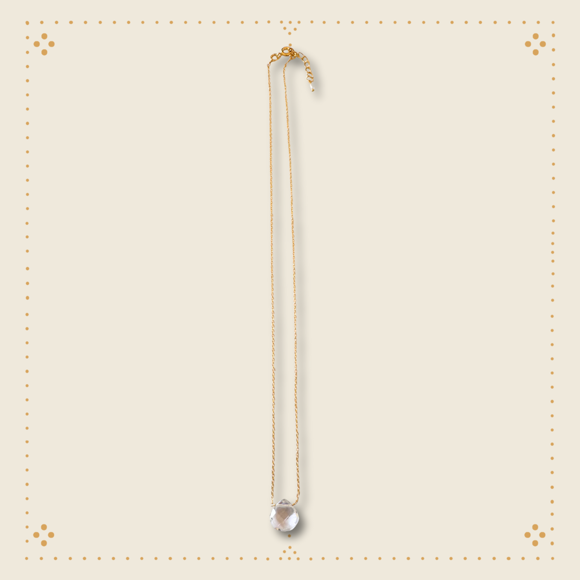 BIRTHSTONE CHAIN NECKLACE