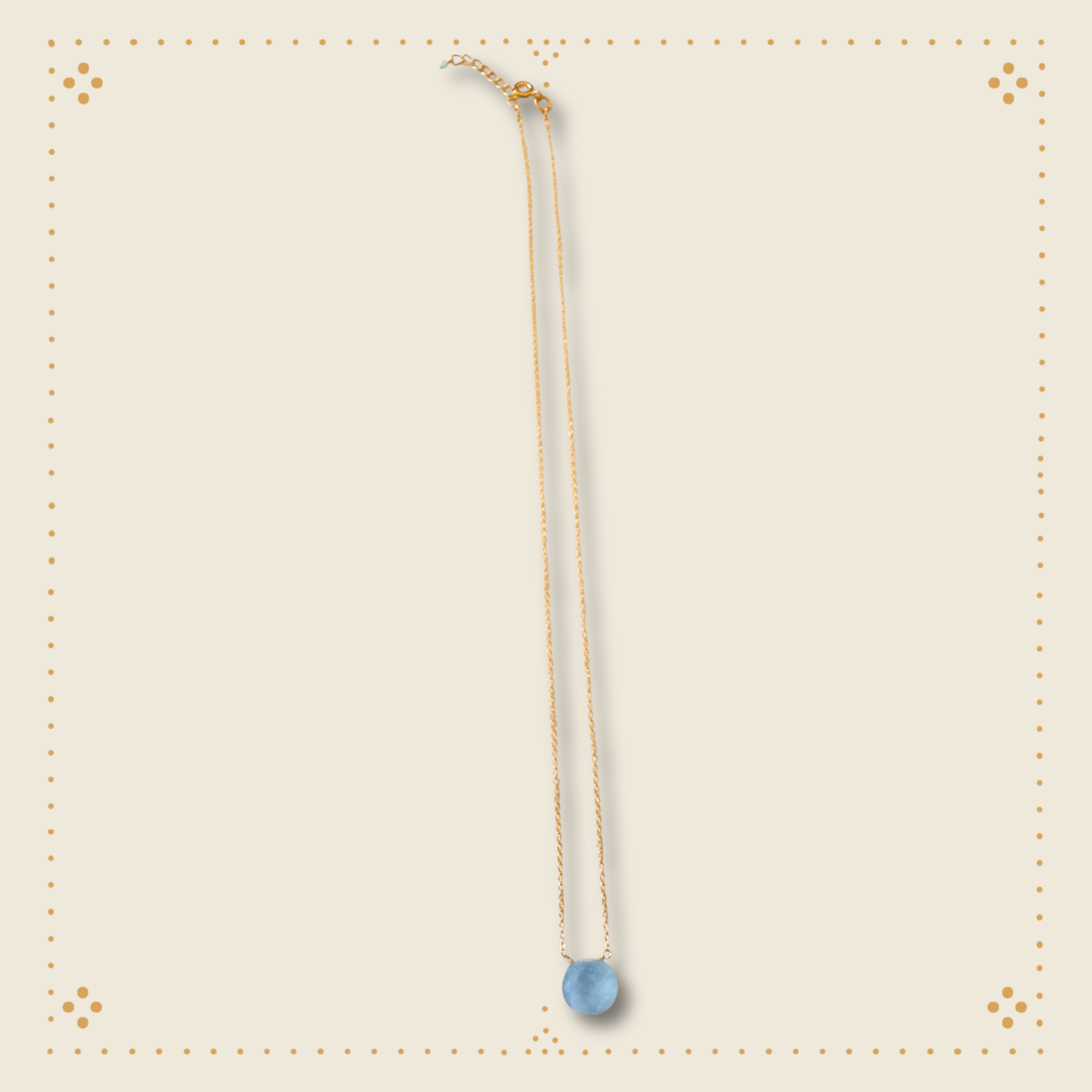 BIRTHSTONE CHAIN NECKLACE