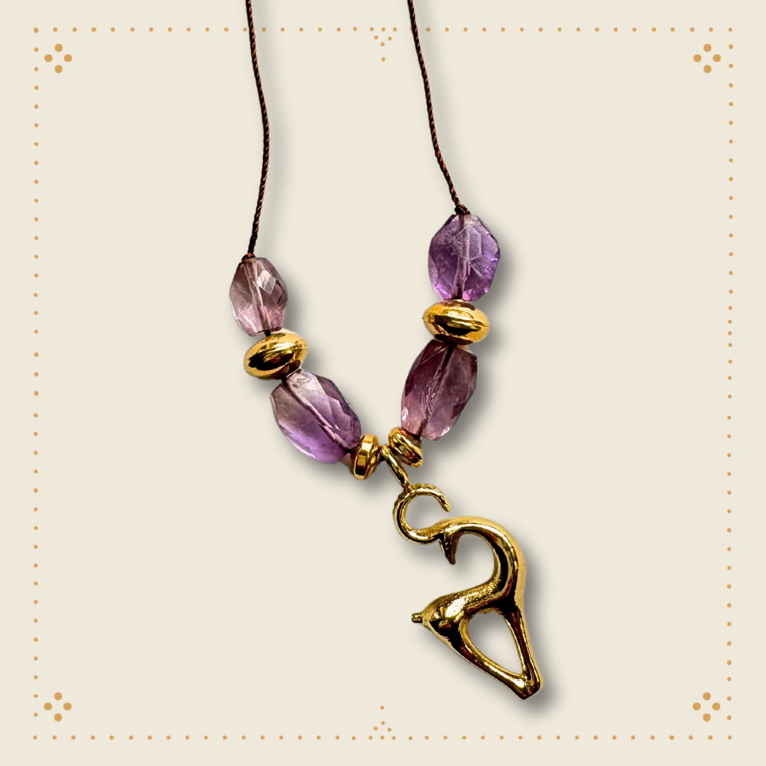 ANCIENT AFRICAN GAZELLE NECKLACE