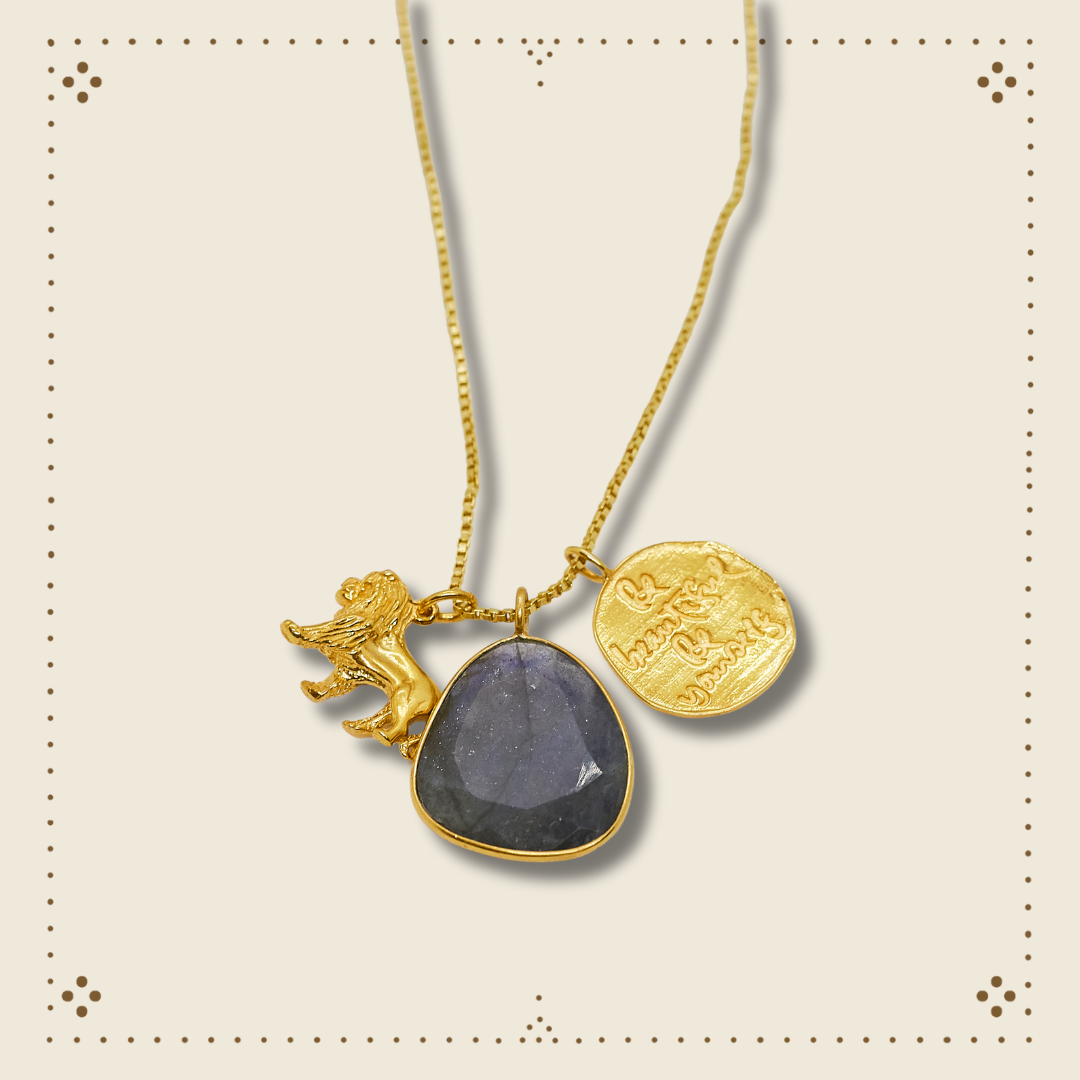 BE BEAUTIFUL BE YOURSELF NECKLACE