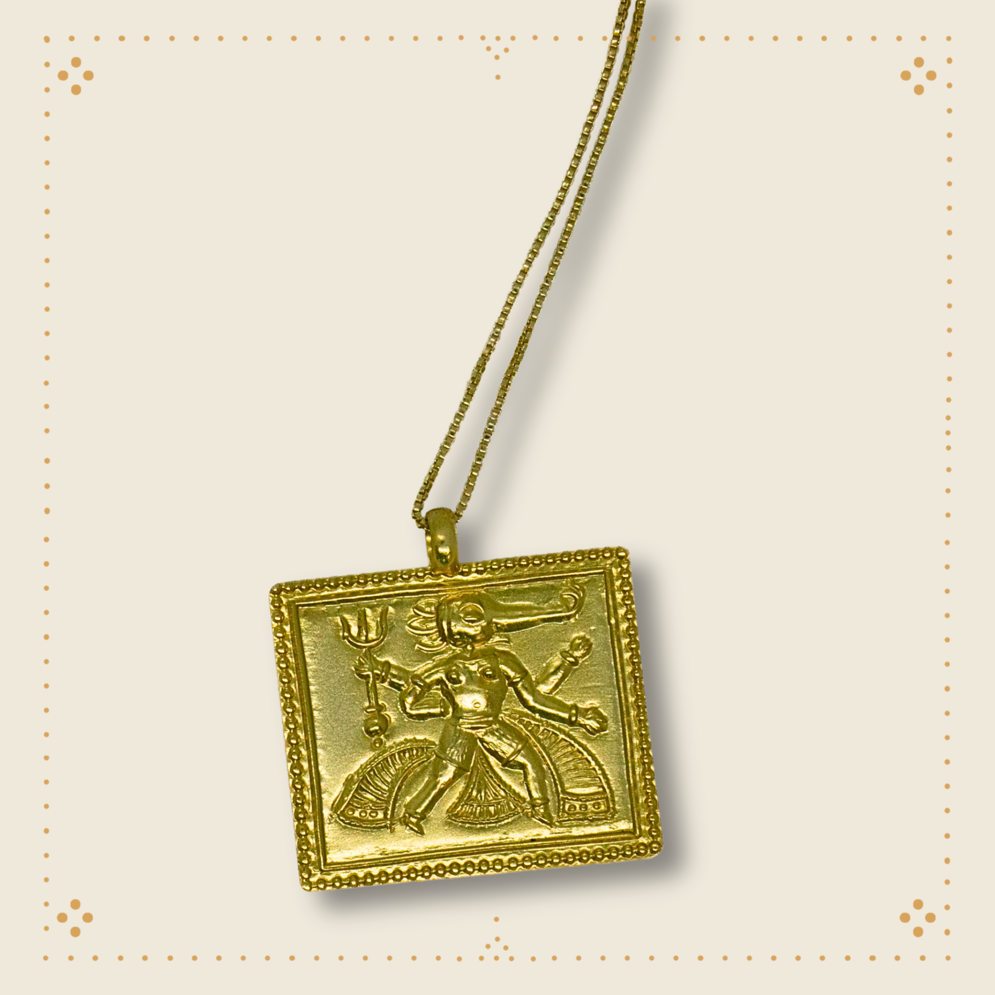 DANCING GANESH NECKLACE