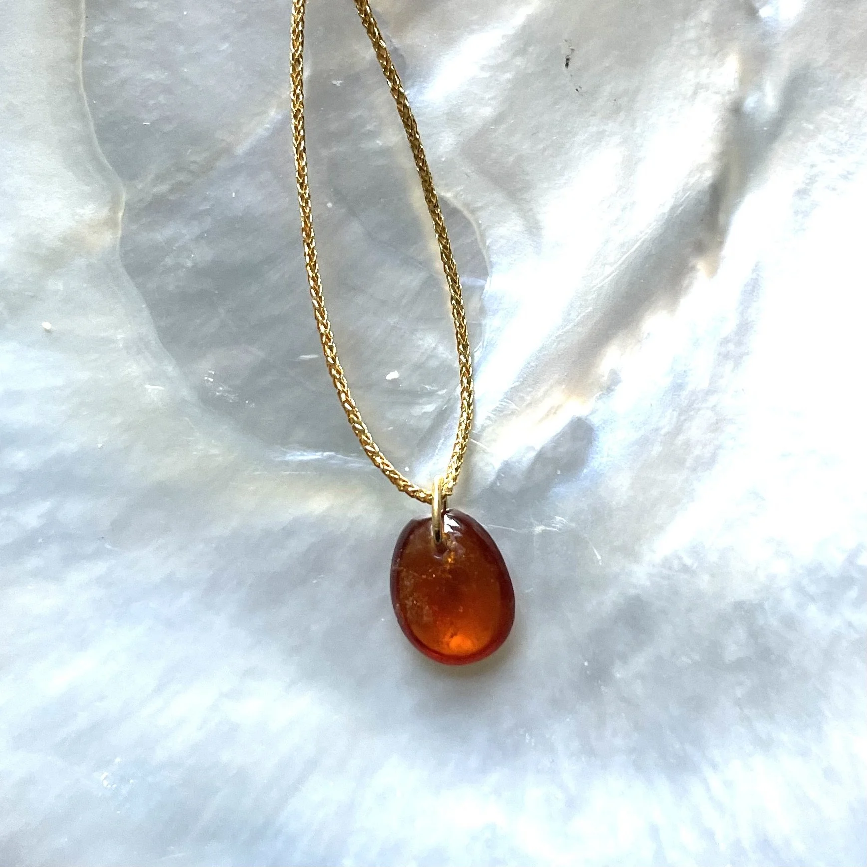 BIRTHSTONE CORD NECKLACE